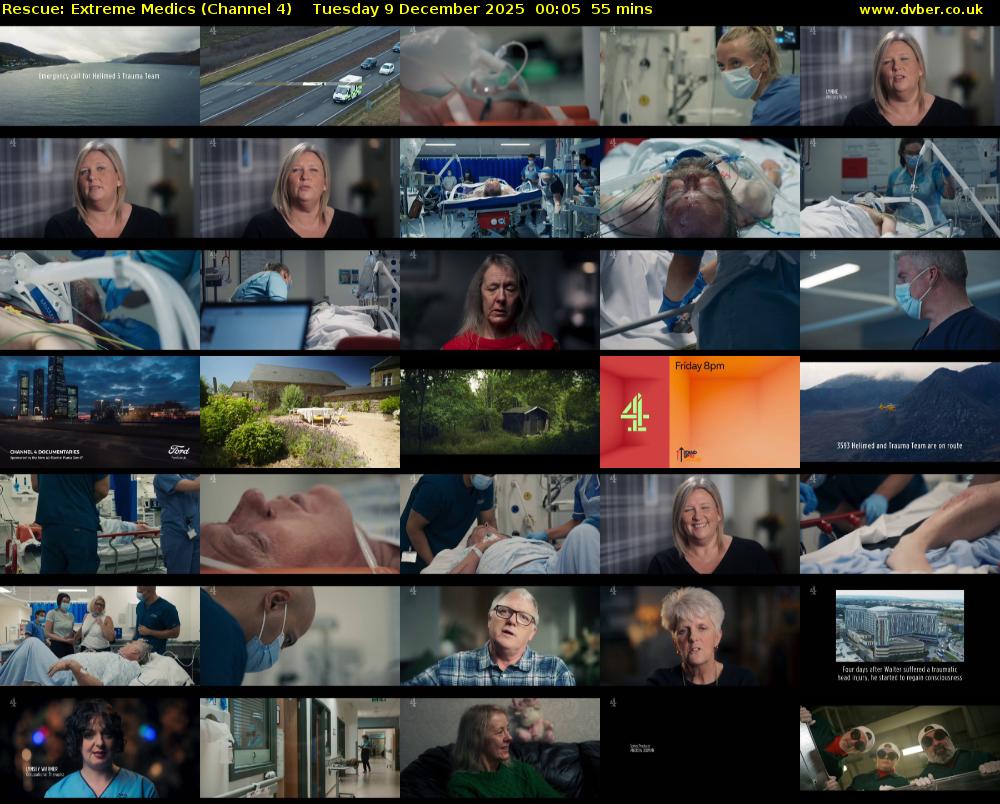 Rescue: Extreme Medics (Channel 4) Tuesday 9 December 2025 00:05 - 01:00