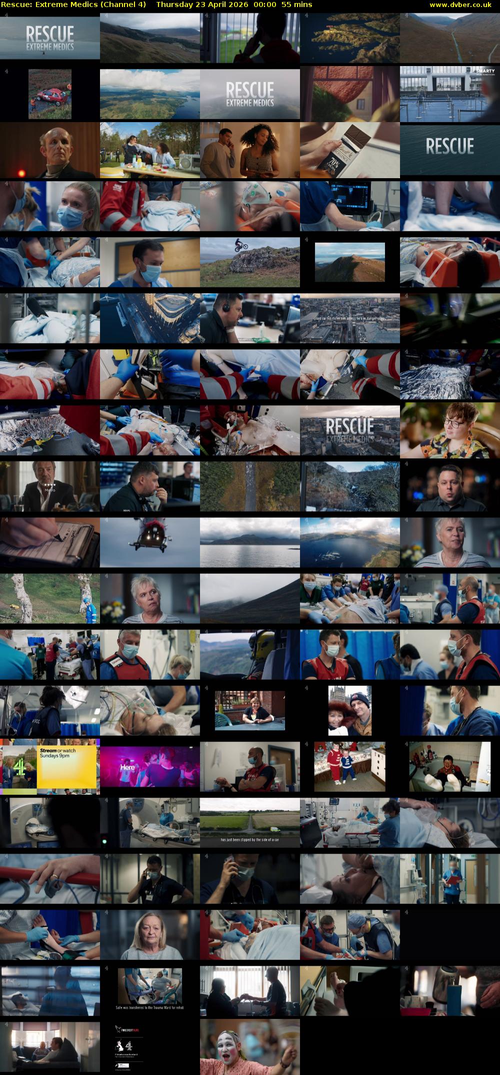 Rescue: Extreme Medics (Channel 4) Thursday 23 April 2026 00:00 - 00:55