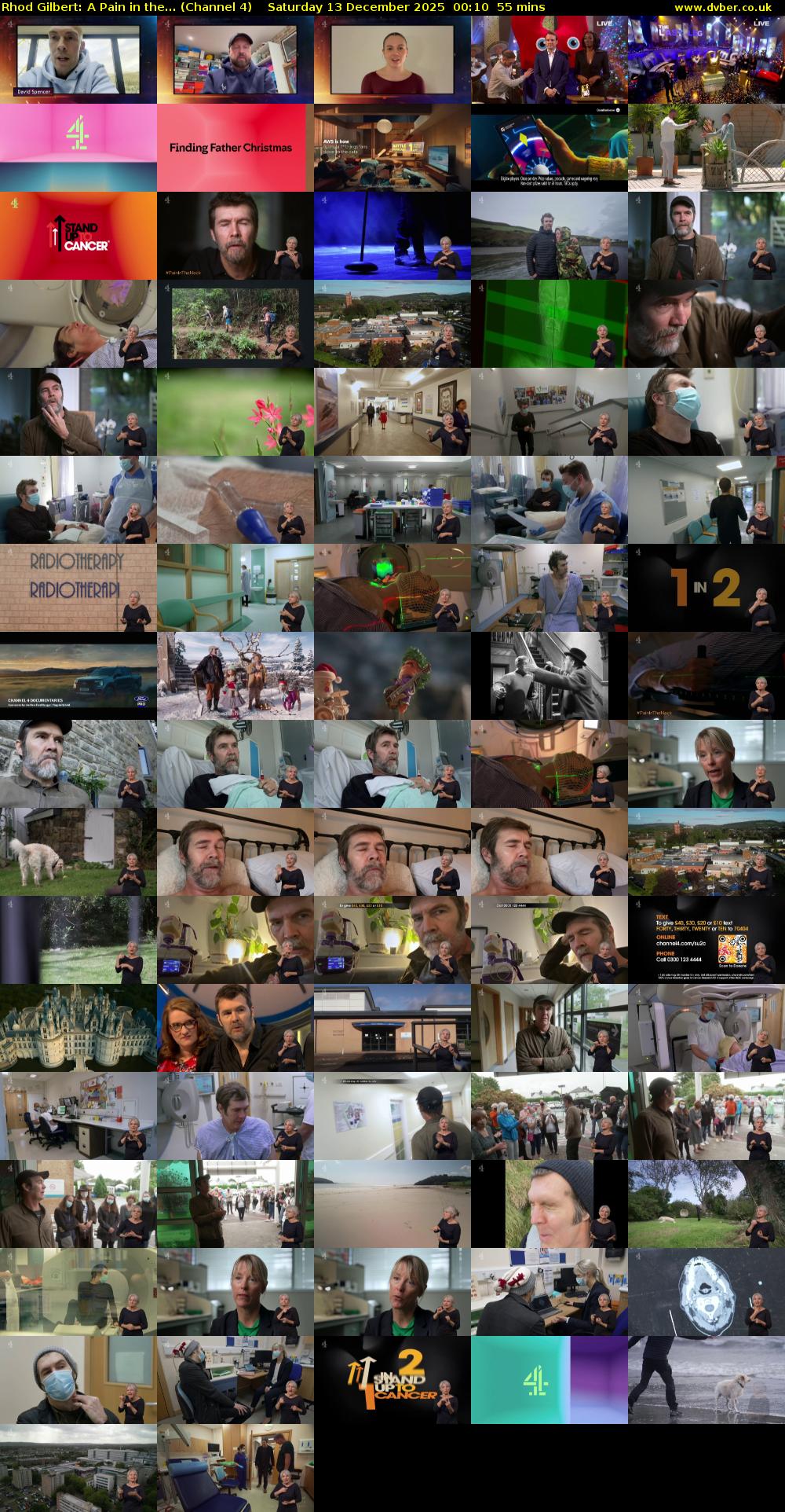 Rhod Gilbert: A Pain in the... (Channel 4) Saturday 13 December 2025 00:10 - 01:05