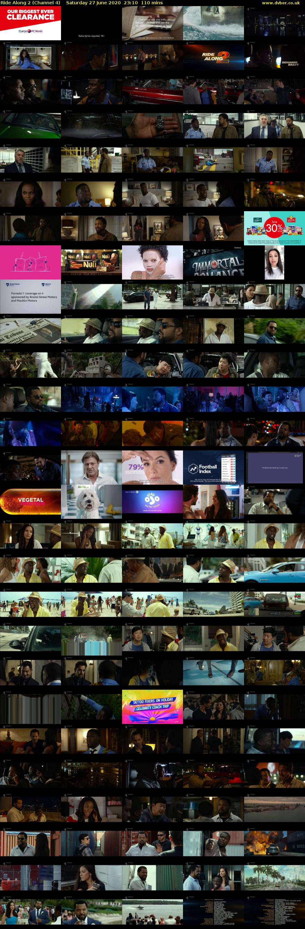Ride Along 2 (Channel 4) Saturday 27 June 2020 23:10 - 01:00