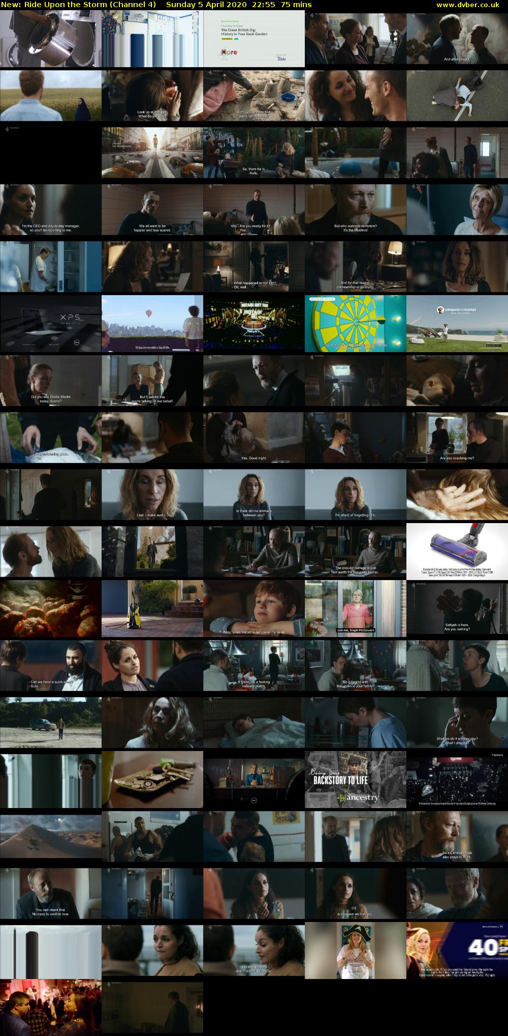 Ride Upon the Storm (Channel 4) Sunday 5 April 2020 22:55 - 00:10