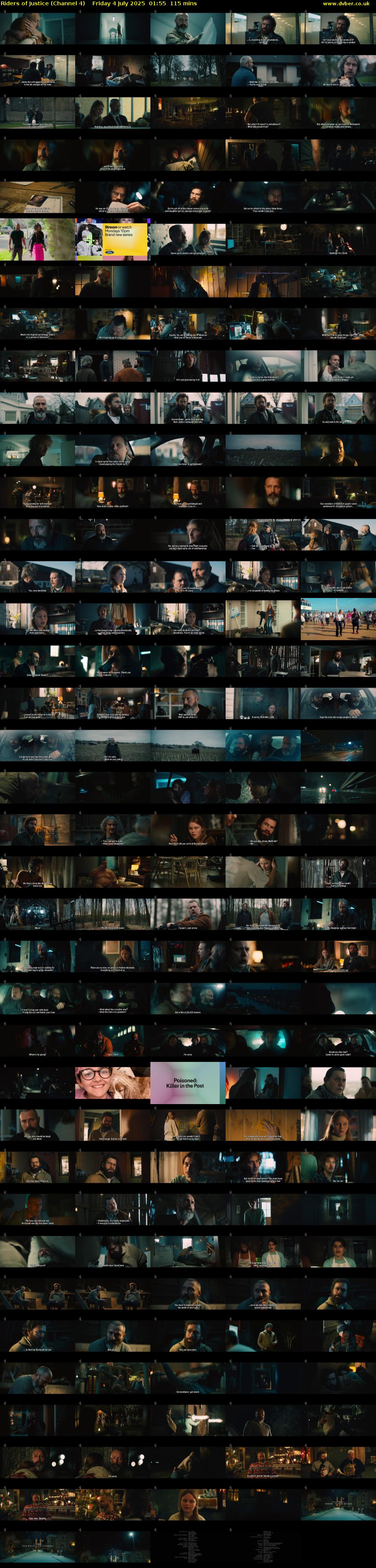 Riders of Justice (Channel 4) Friday 4 July 2025 01:55 - 03:50