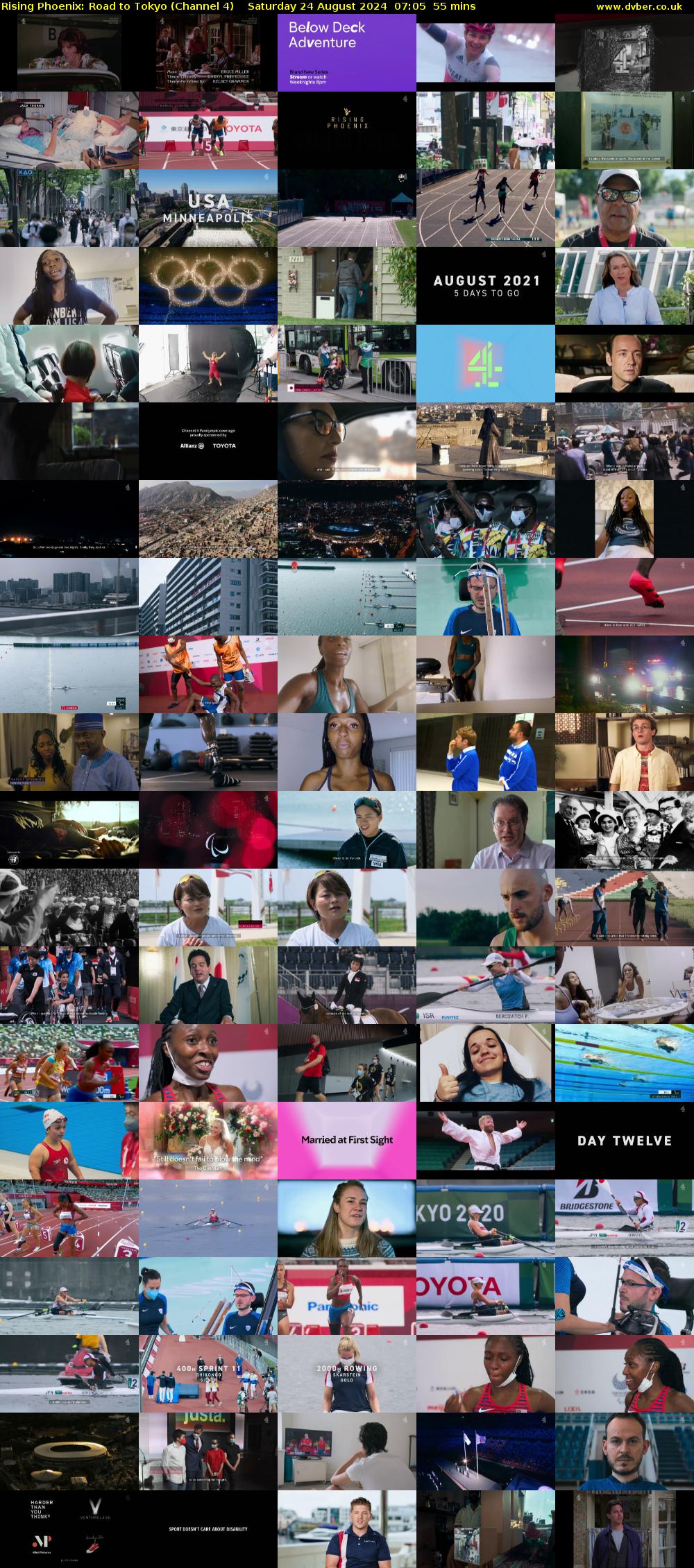 Rising Phoenix: Road to Tokyo (Channel 4) Saturday 24 August 2024 07:05 - 08:00