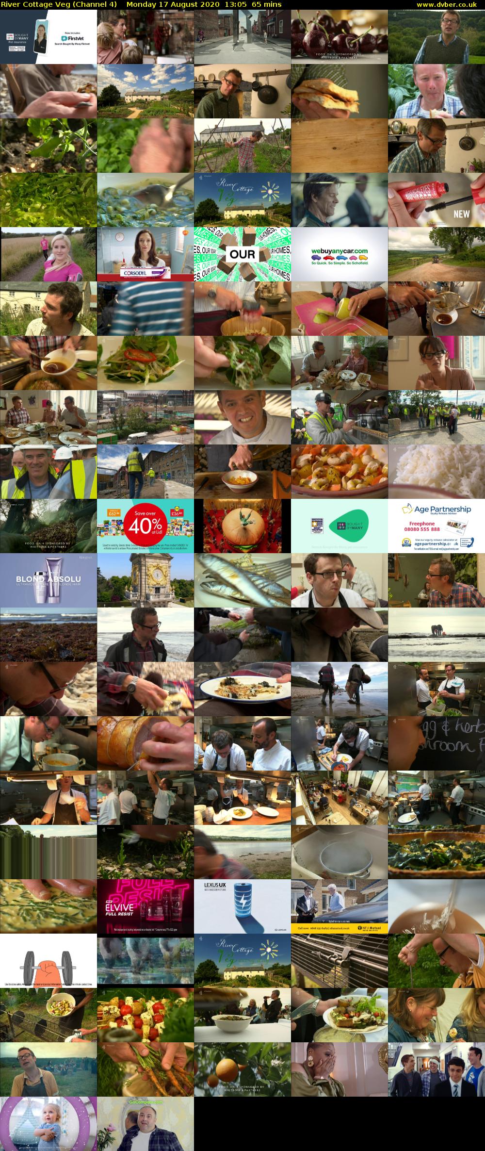 River Cottage Veg (Channel 4) Monday 17 August 2020 13:05 - 14:10
