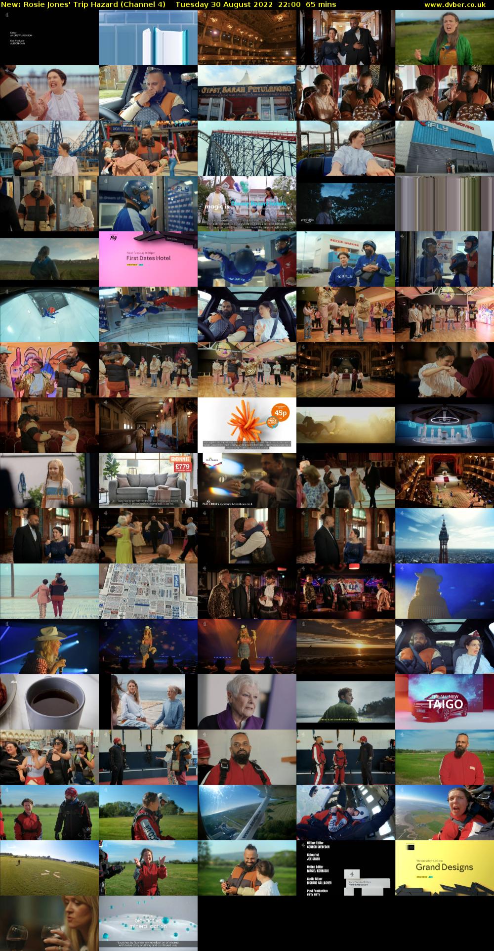 Rosie Jones' Trip Hazard (Channel 4) Tuesday 30 August 2022 22:00 - 23:05
