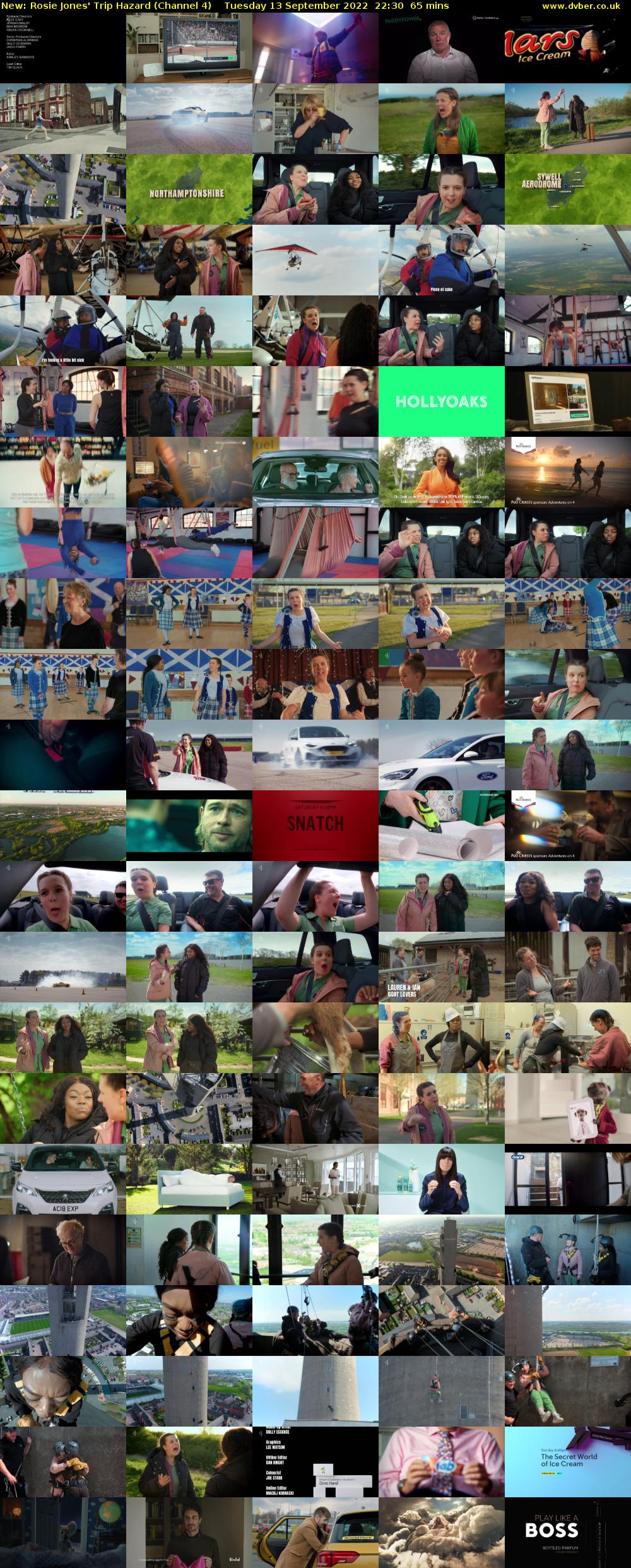 Rosie Jones' Trip Hazard (Channel 4) Tuesday 13 September 2022 22:30 - 23:35