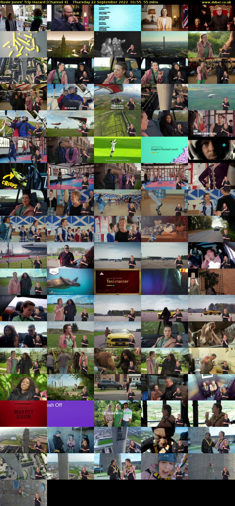Rosie Jones' Trip Hazard (Channel 4) Thursday 22 September 2022 01:55 - 02:50