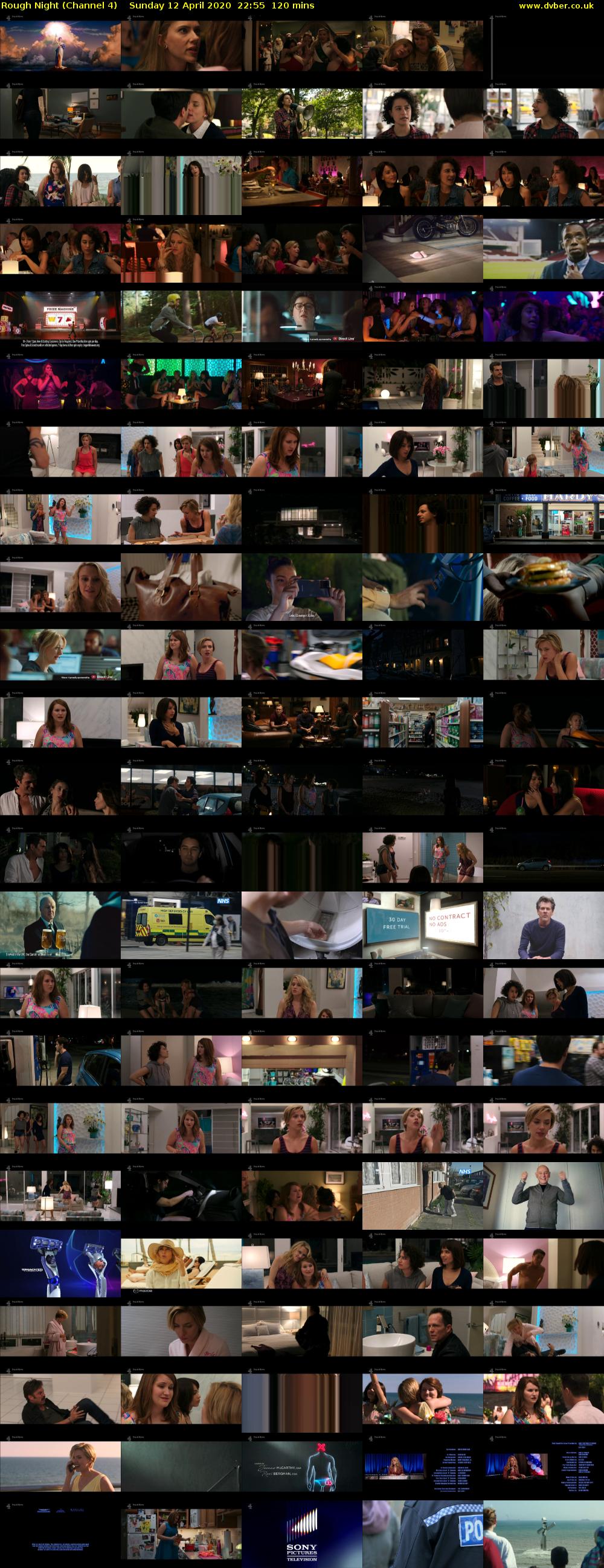 Rough Night (Channel 4) Sunday 12 April 2020 22:55 - 00:55