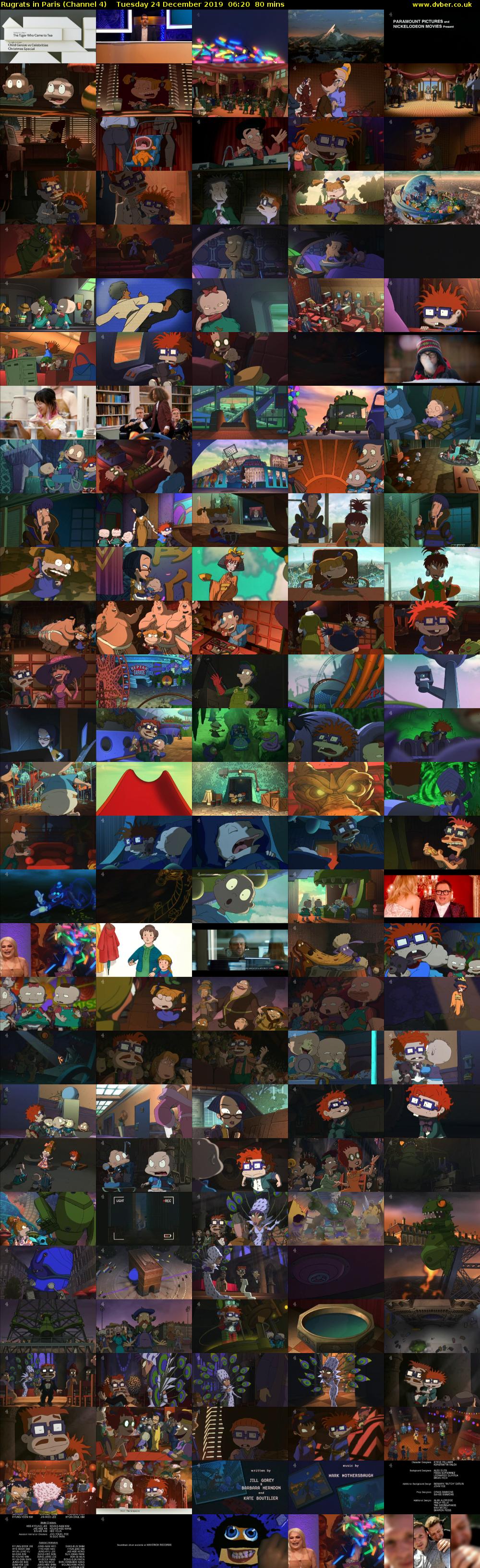 Rugrats in Paris (Channel 4) Tuesday 24 December 2019 06:20 - 07:40