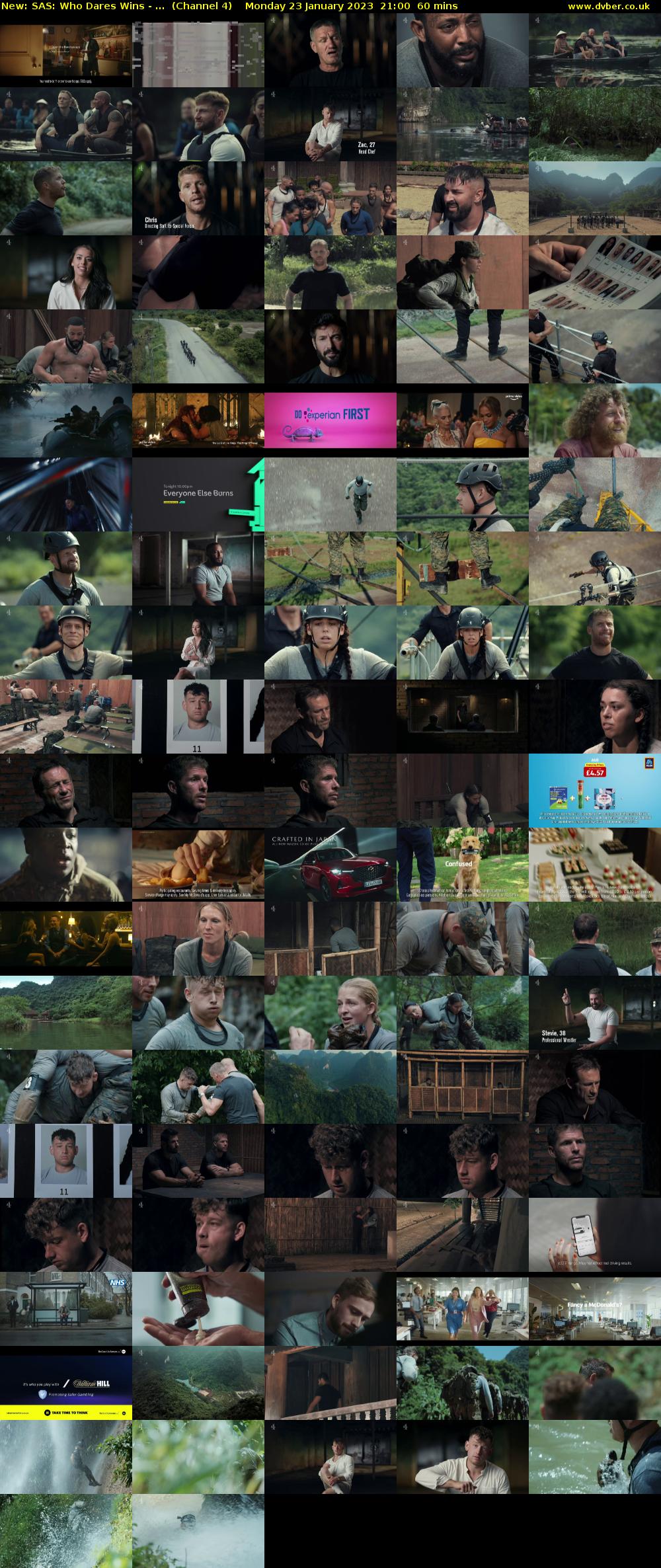 SAS: Who Dares Wins - ... (Channel 4) Monday 23 January 2023 21:00 - 22:00