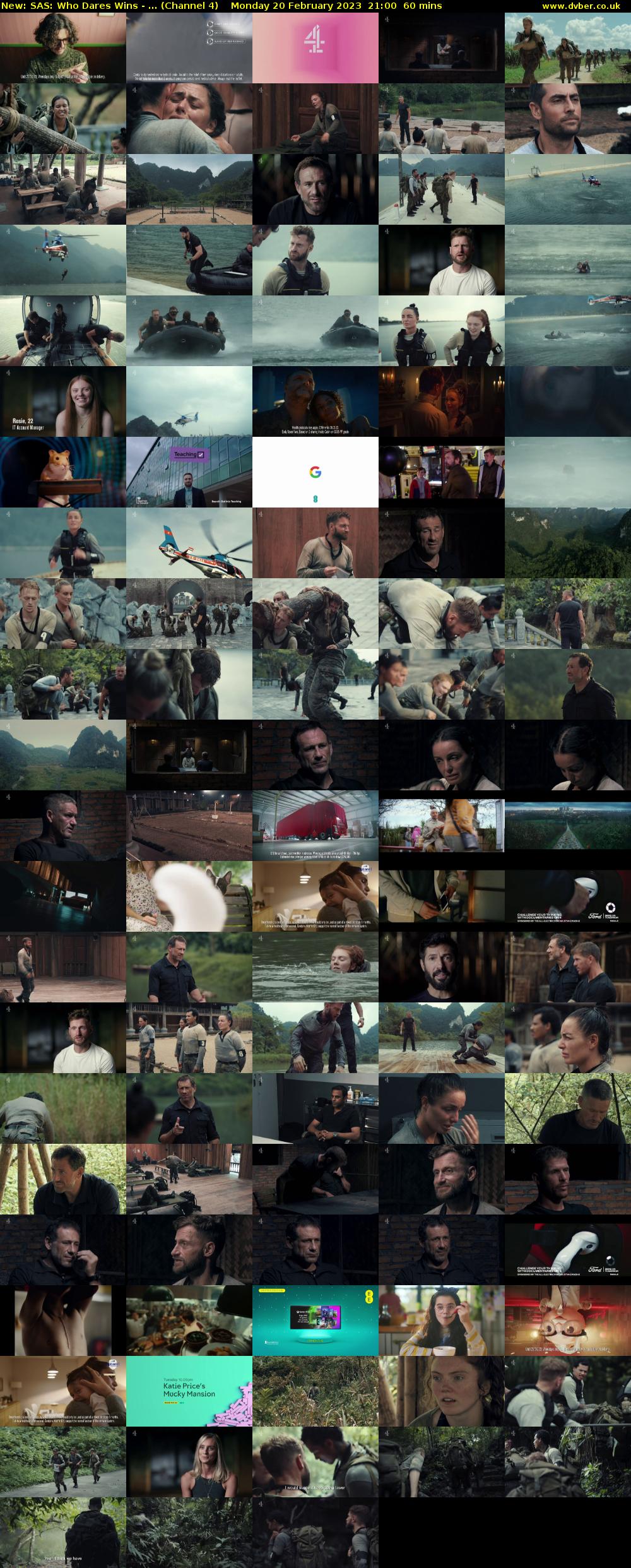 SAS: Who Dares Wins - ... (Channel 4) Monday 20 February 2023 21:00 - 22:00