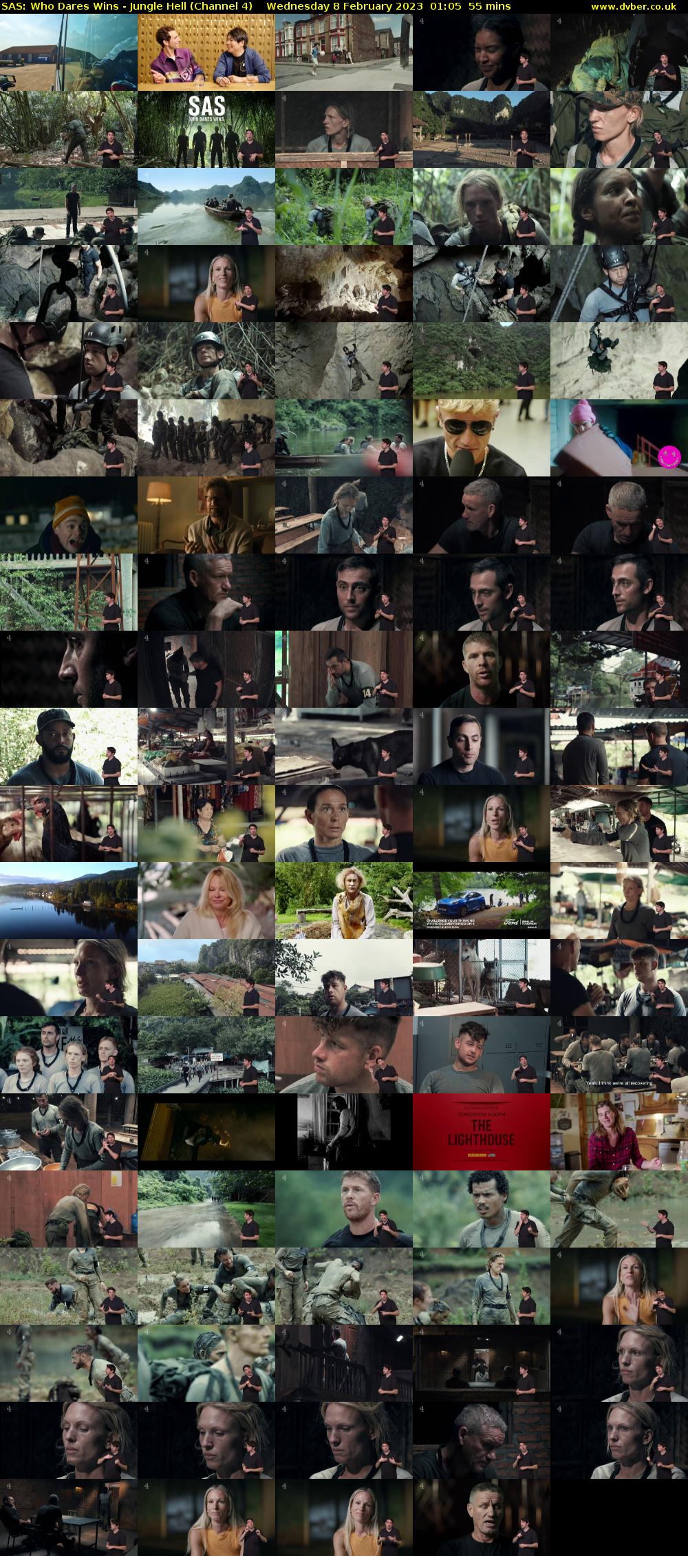 SAS: Who Dares Wins - Jungle Hell (Channel 4) Wednesday 8 February 2023 01:05 - 02:00