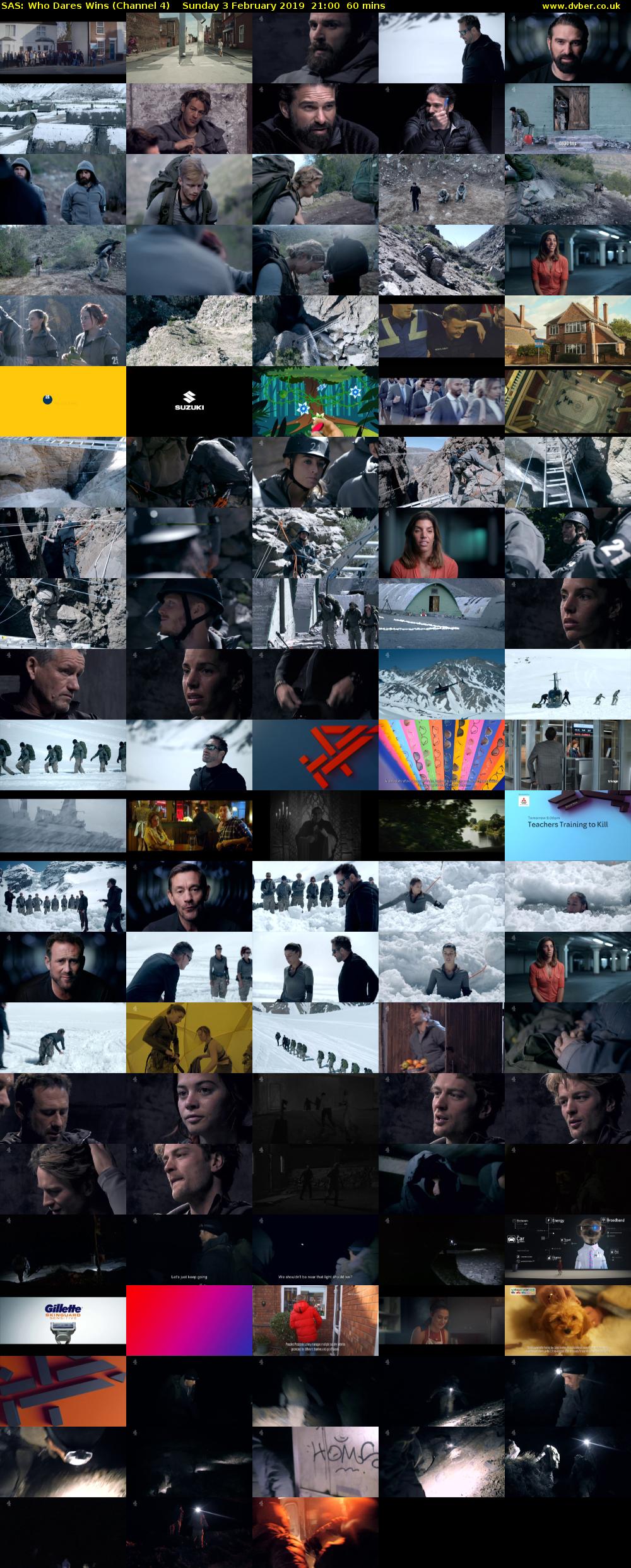 SAS: Who Dares Wins (Channel 4) Sunday 3 February 2019 21:00 - 22:00