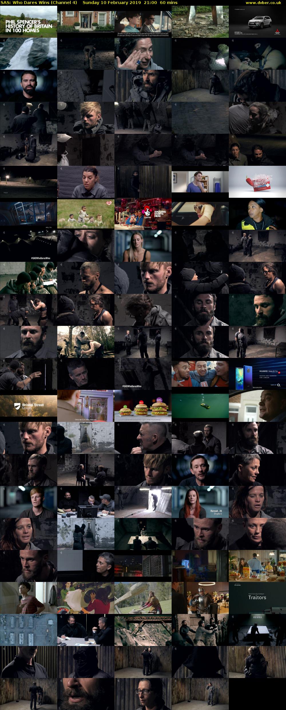 SAS: Who Dares Wins (Channel 4) Sunday 10 February 2019 21:00 - 22:00