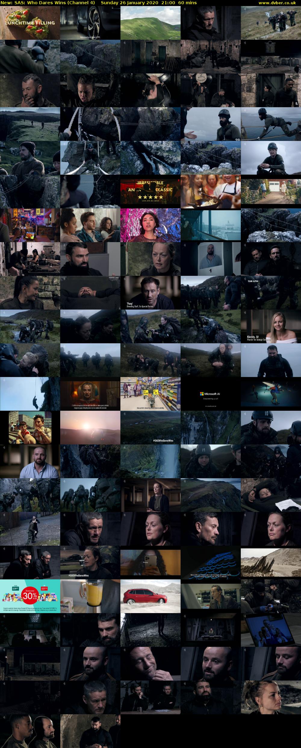 SAS: Who Dares Wins (Channel 4) Sunday 26 January 2020 21:00 - 22:00