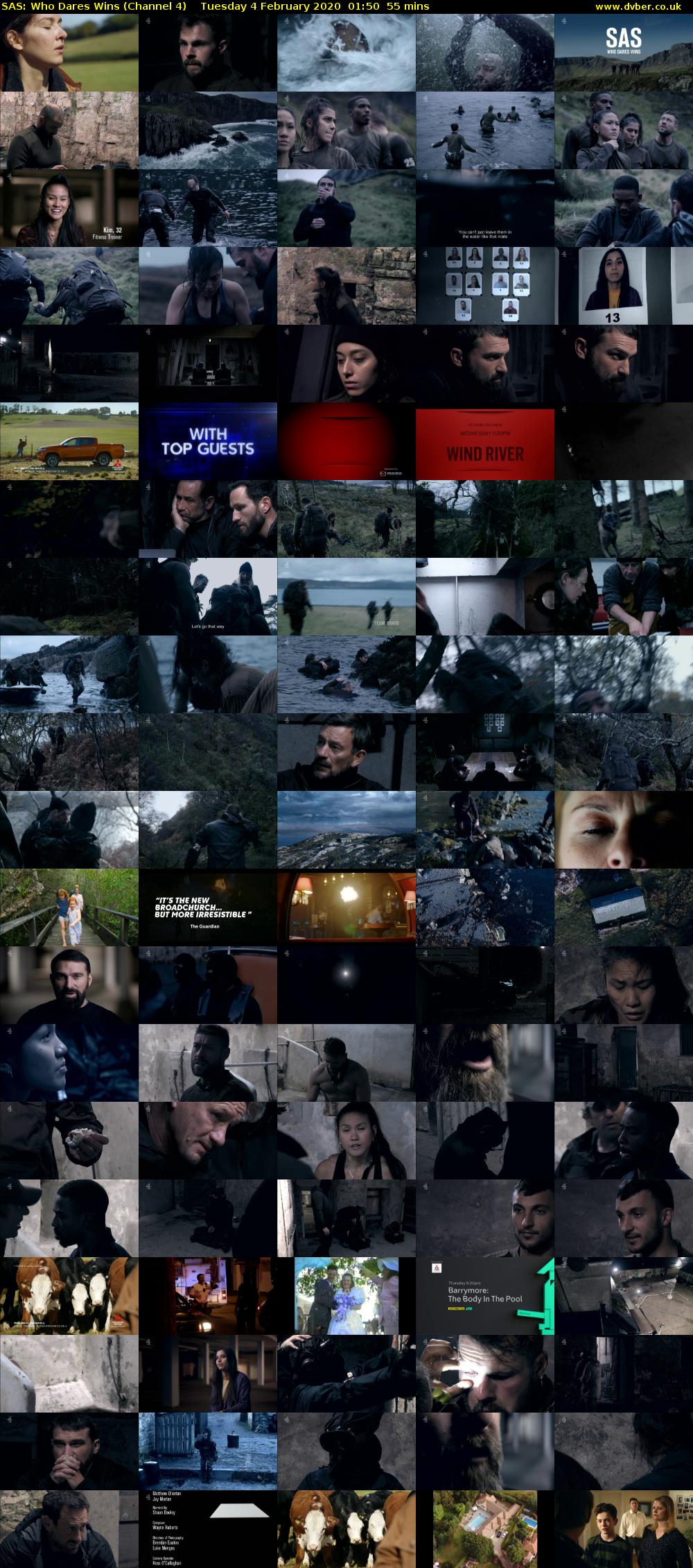 SAS: Who Dares Wins (Channel 4) Tuesday 4 February 2020 01:50 - 02:45