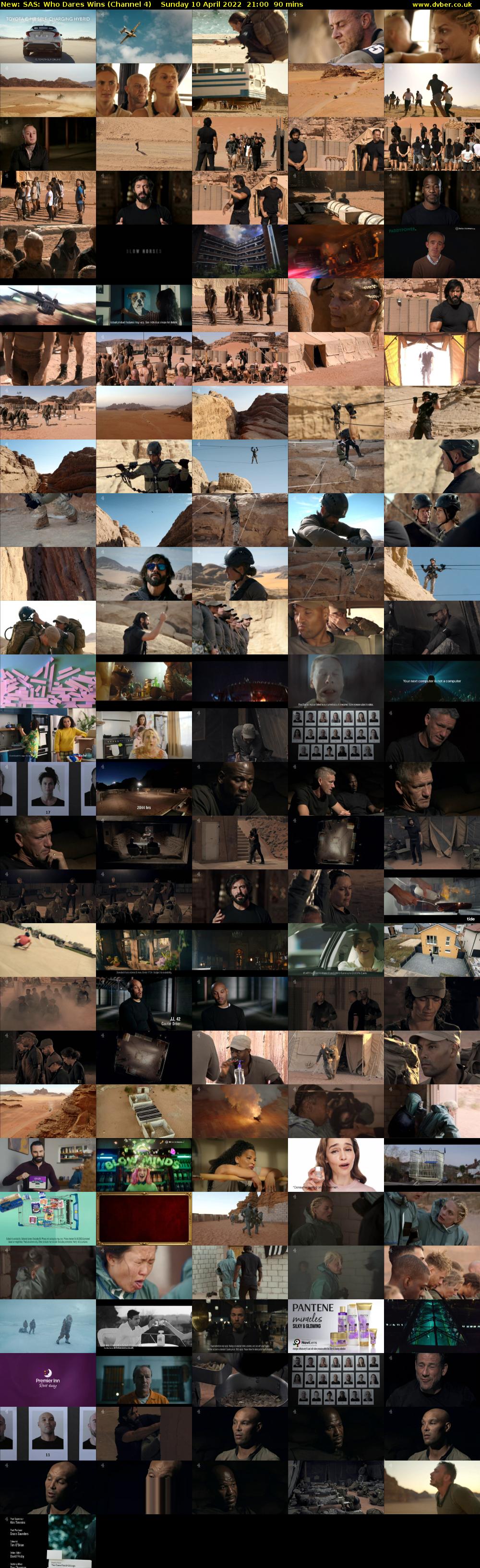 SAS: Who Dares Wins (Channel 4) Sunday 10 April 2022 21:00 - 22:30
