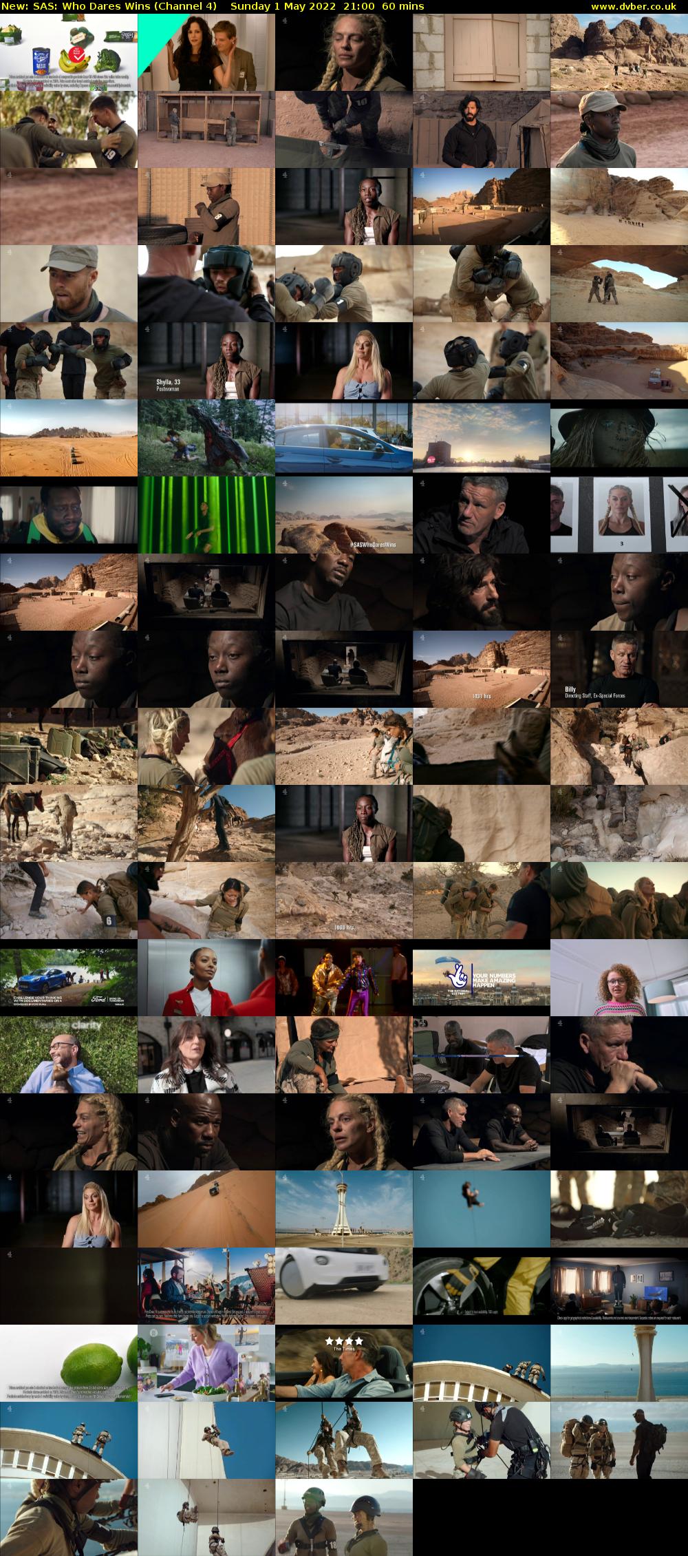 SAS: Who Dares Wins (Channel 4) Sunday 1 May 2022 21:00 - 22:00