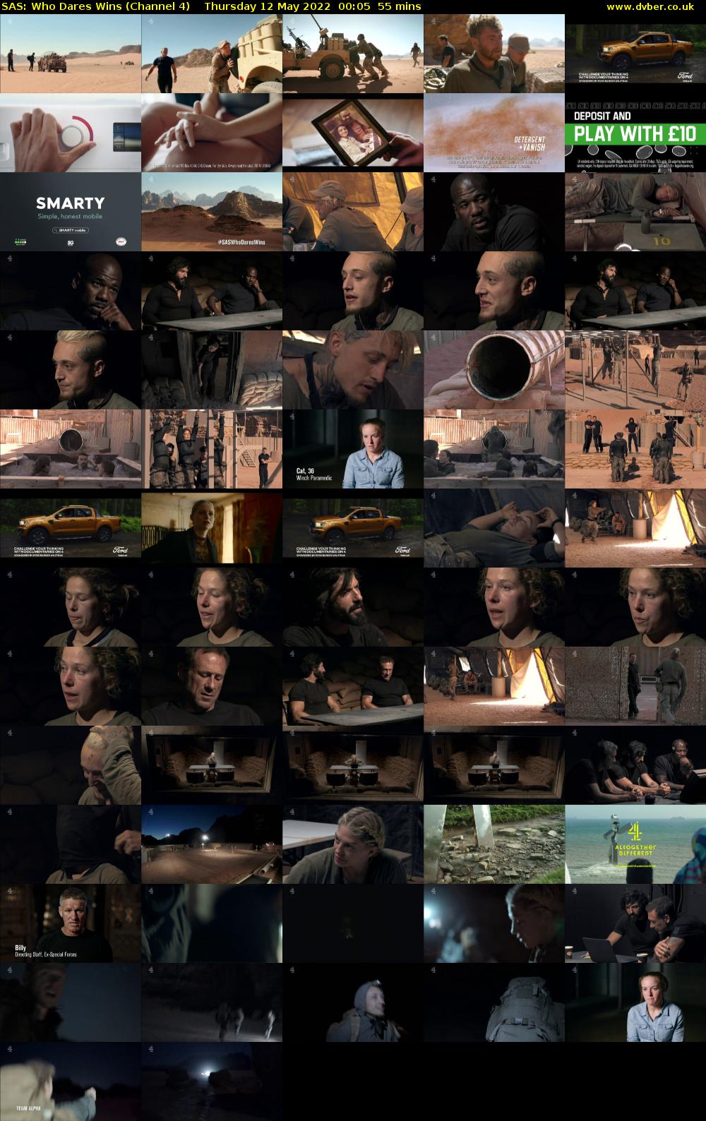 SAS: Who Dares Wins (Channel 4) Thursday 12 May 2022 00:05 - 01:00