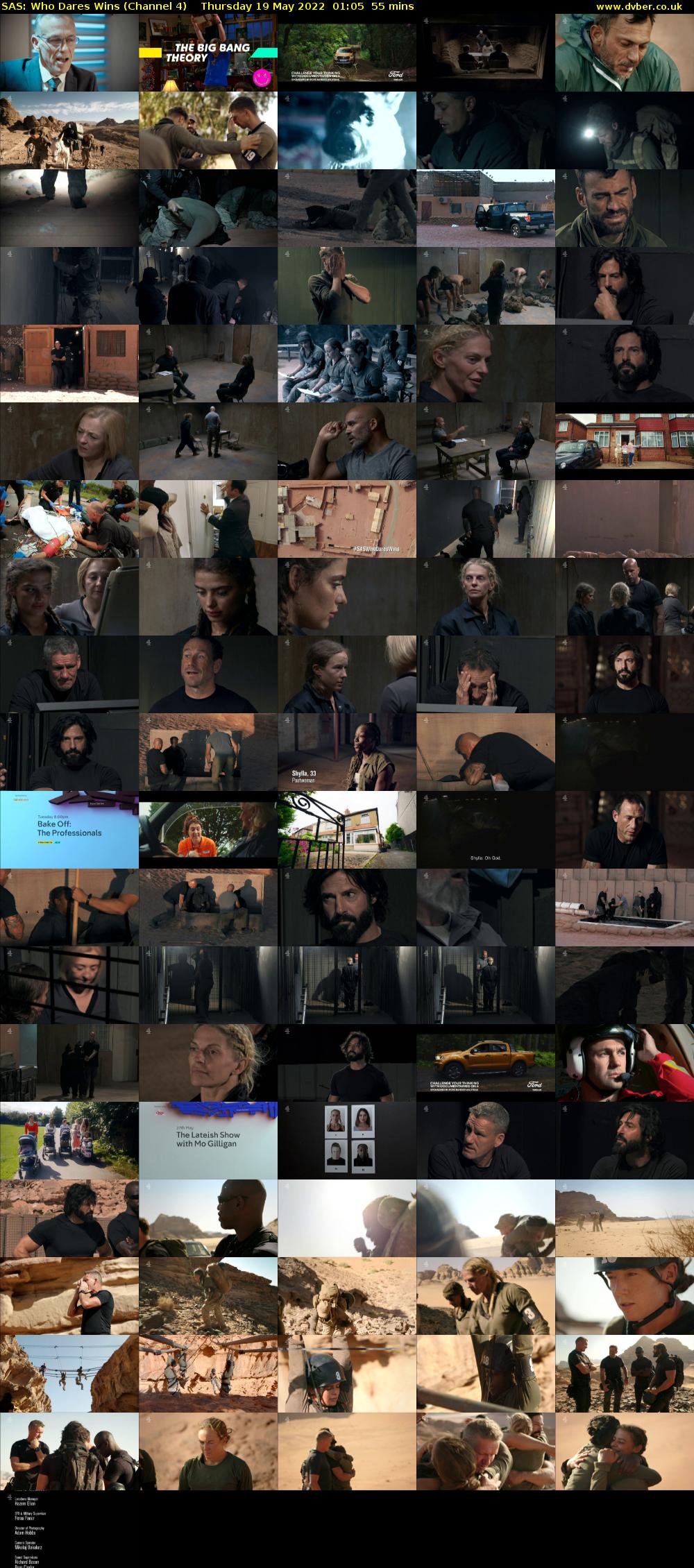 SAS: Who Dares Wins (Channel 4) Thursday 19 May 2022 01:05 - 02:00