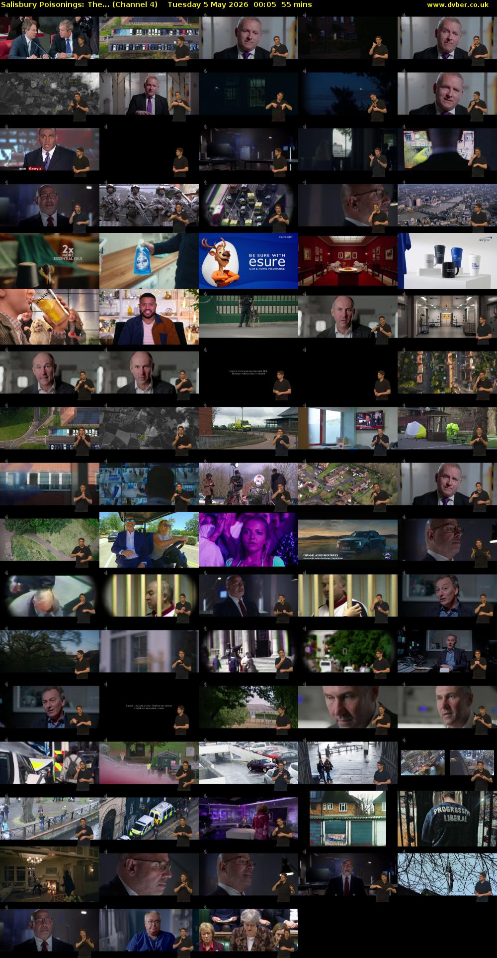 Salisbury Poisonings: The... (Channel 4) Tuesday 5 May 2026 00:05 - 01:00