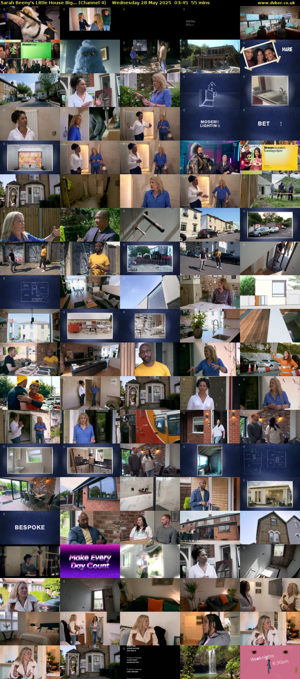Sarah Beeny's Little House Big... (Channel 4) Wednesday 28 May 2025 03:45 - 04:40