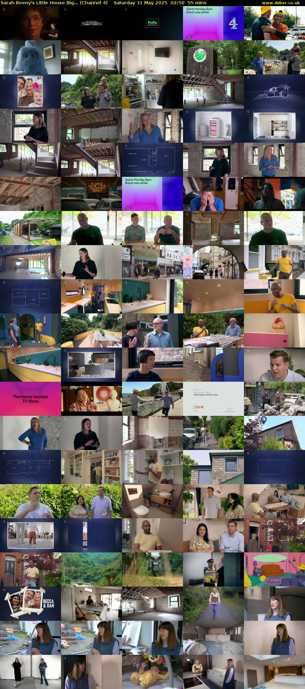 Sarah Beeny's Little House Big... (Channel 4) Saturday 31 May 2025 02:50 - 03:45