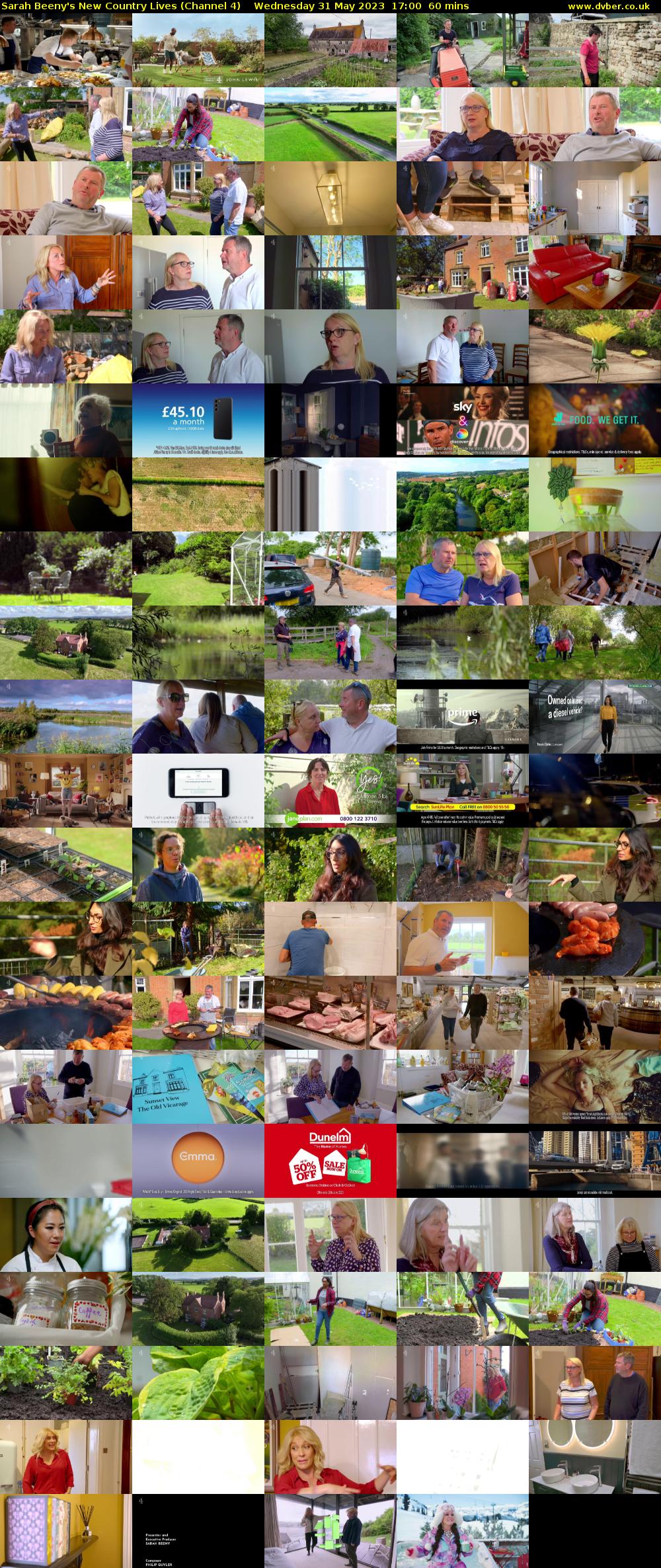 Sarah Beeny's New Country Lives (Channel 4) Wednesday 31 May 2023 17:00 - 18:00
