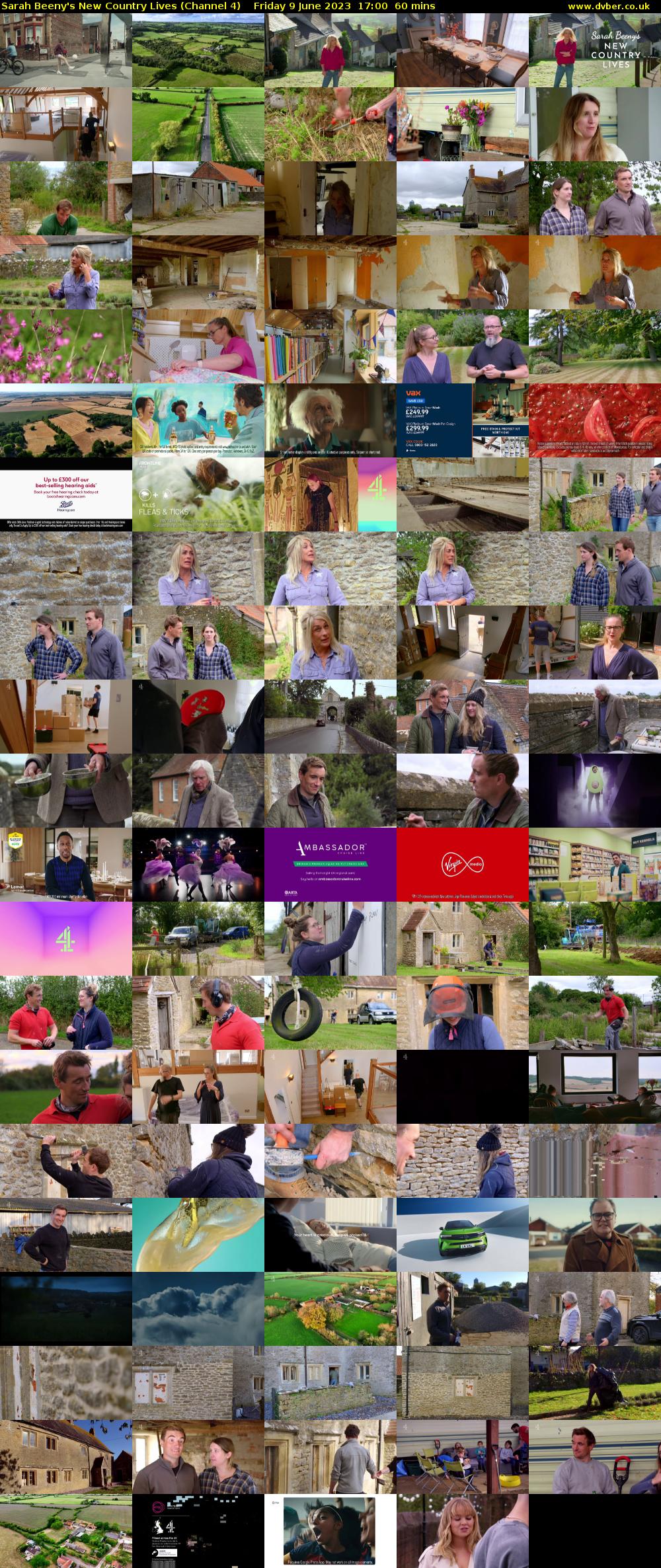 Sarah Beeny's New Country Lives (Channel 4) Friday 9 June 2023 17:00 - 18:00