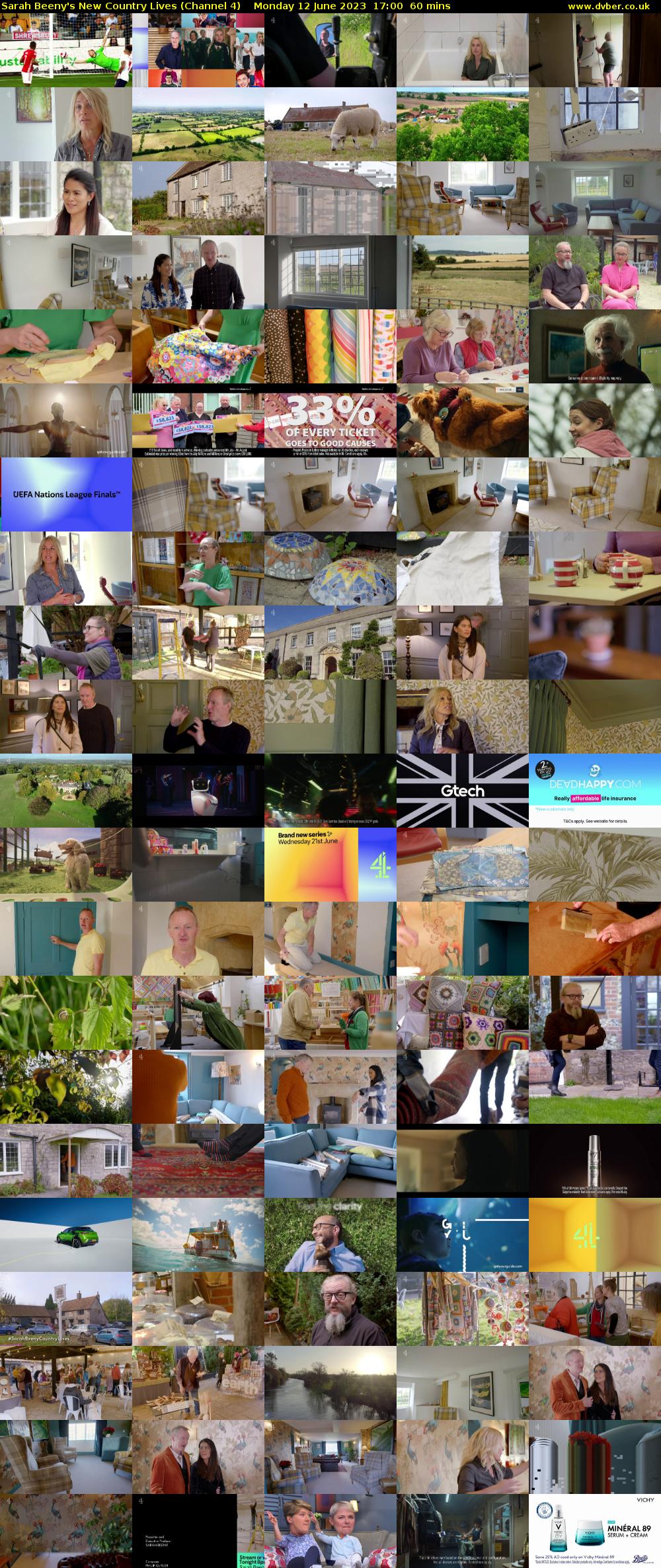 Sarah Beeny's New Country Lives (Channel 4) Monday 12 June 2023 17:00 - 18:00