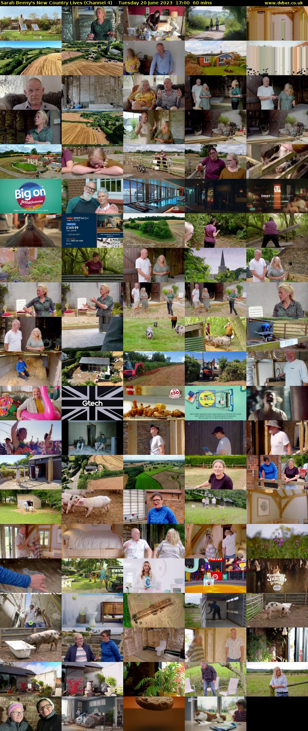 Sarah Beeny's New Country Lives (Channel 4) Tuesday 20 June 2023 17:00 - 18:00