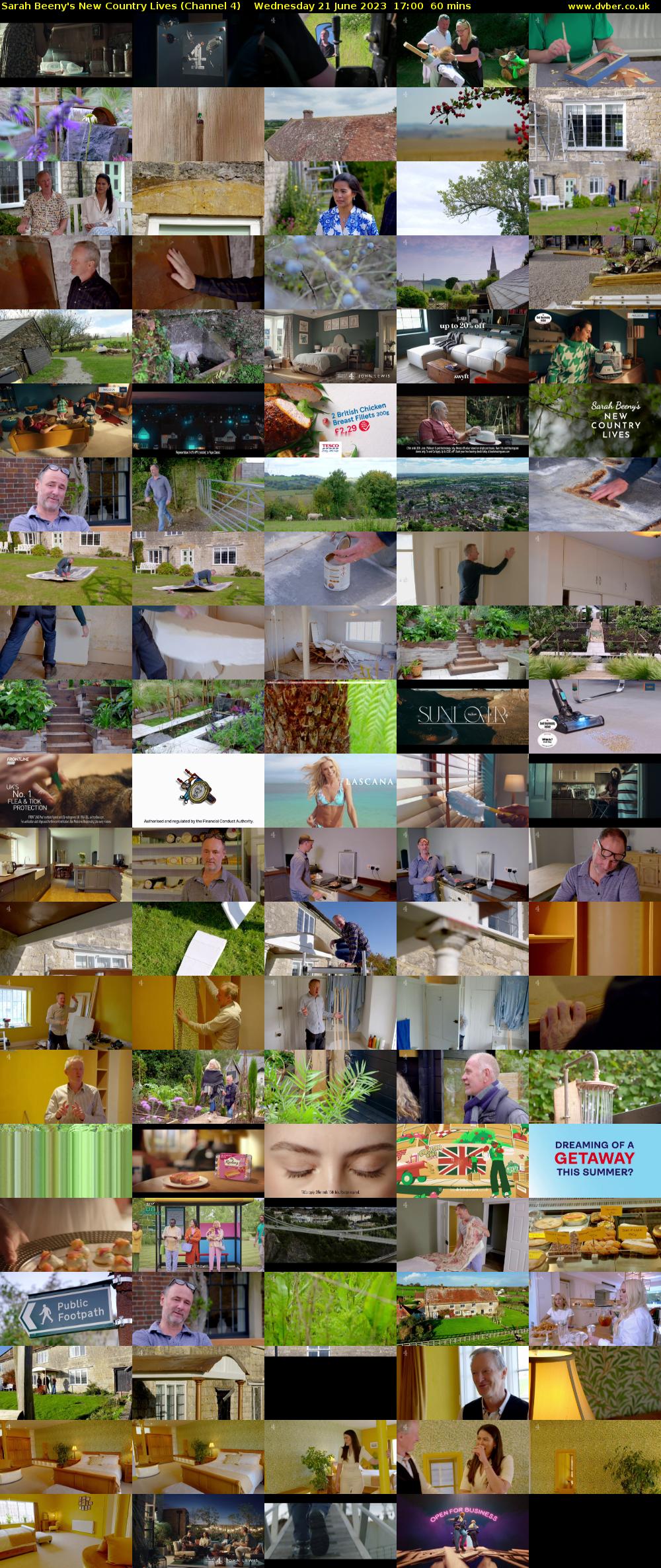 Sarah Beeny's New Country Lives (Channel 4) Wednesday 21 June 2023 17:00 - 18:00