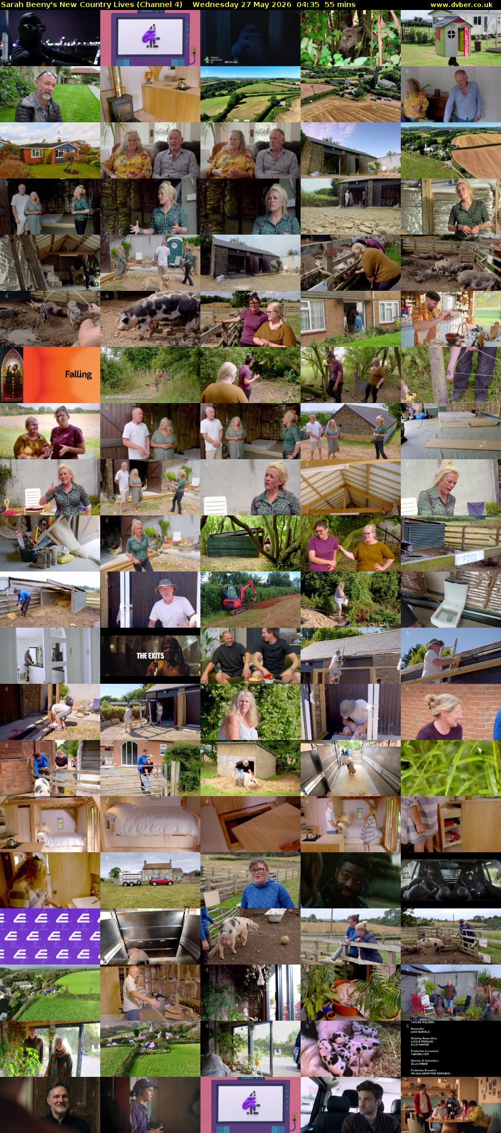 Sarah Beeny's New Country Lives (Channel 4) Wednesday 27 May 2026 04:35 - 05:30