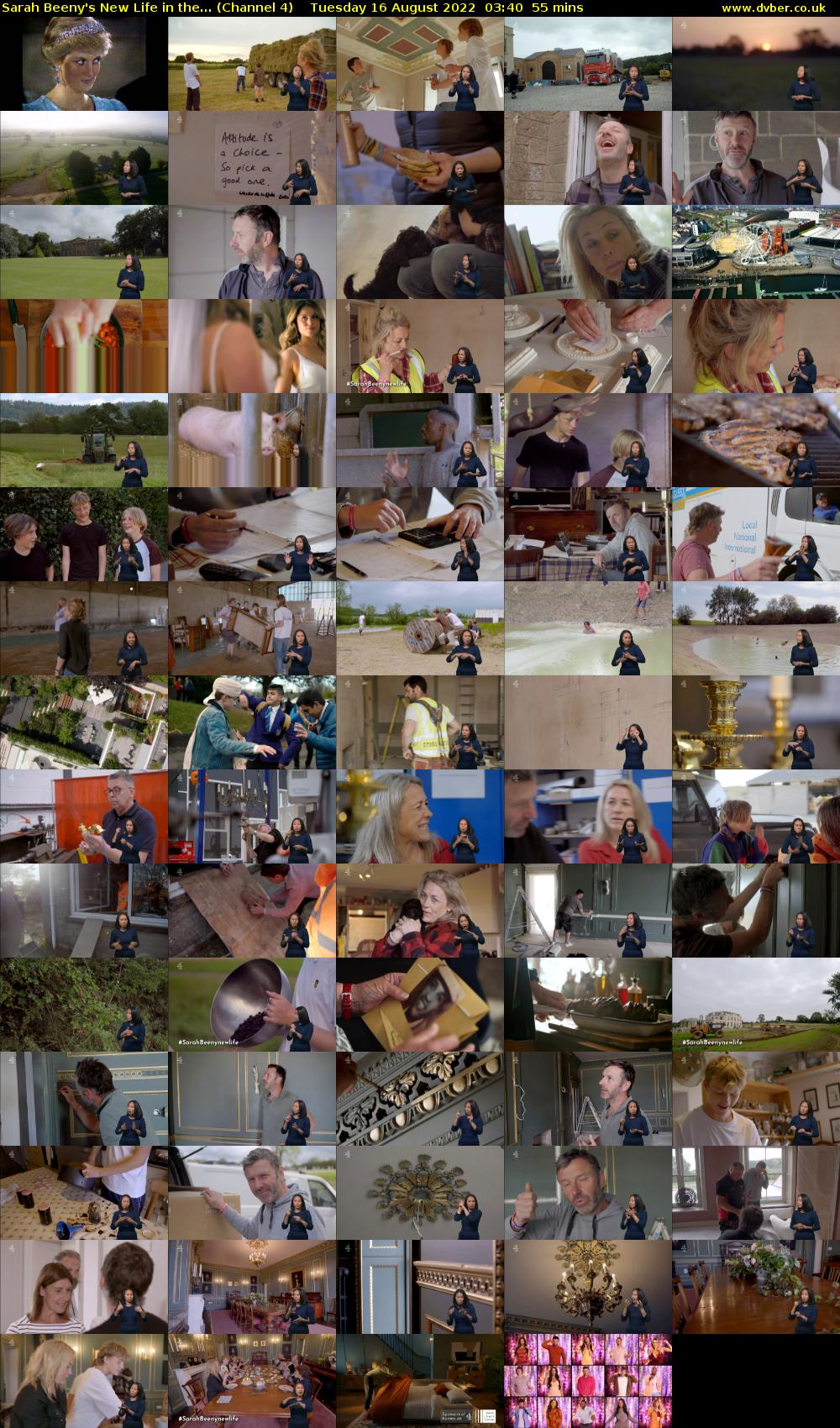 Sarah Beeny's New Life in the... (Channel 4) Tuesday 16 August 2022 03:40 - 04:35