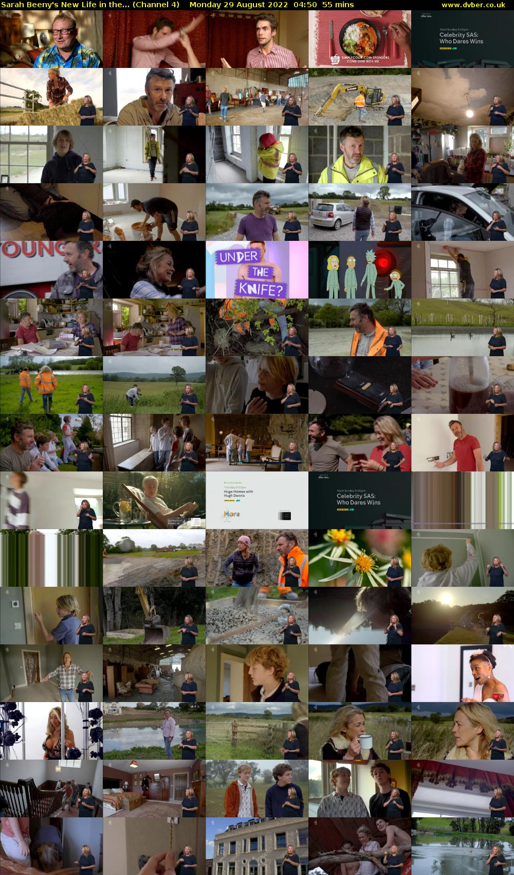 Sarah Beeny's New Life in the... (Channel 4) Monday 29 August 2022 04:50 - 05:45