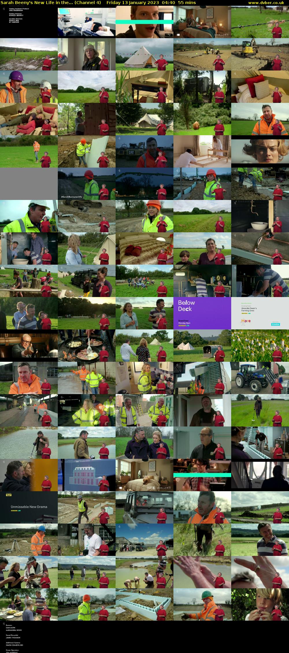 Sarah Beeny's New Life in the... (Channel 4) Friday 13 January 2023 04:40 - 05:35