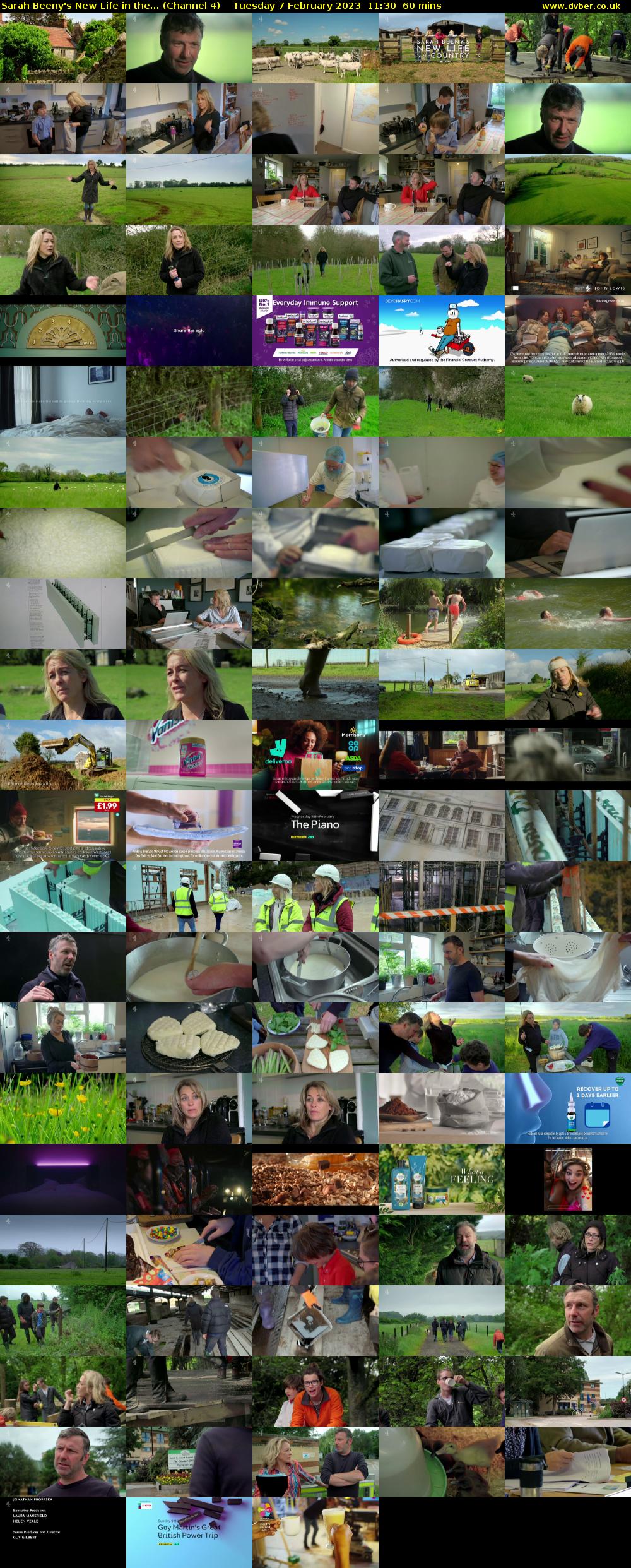 Sarah Beeny's New Life in the... (Channel 4) Tuesday 7 February 2023 11:30 - 12:30