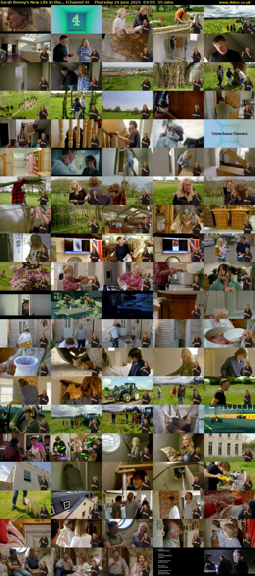 Sarah Beeny's New Life in the... (Channel 4) Thursday 26 June 2025 03:55 - 04:50