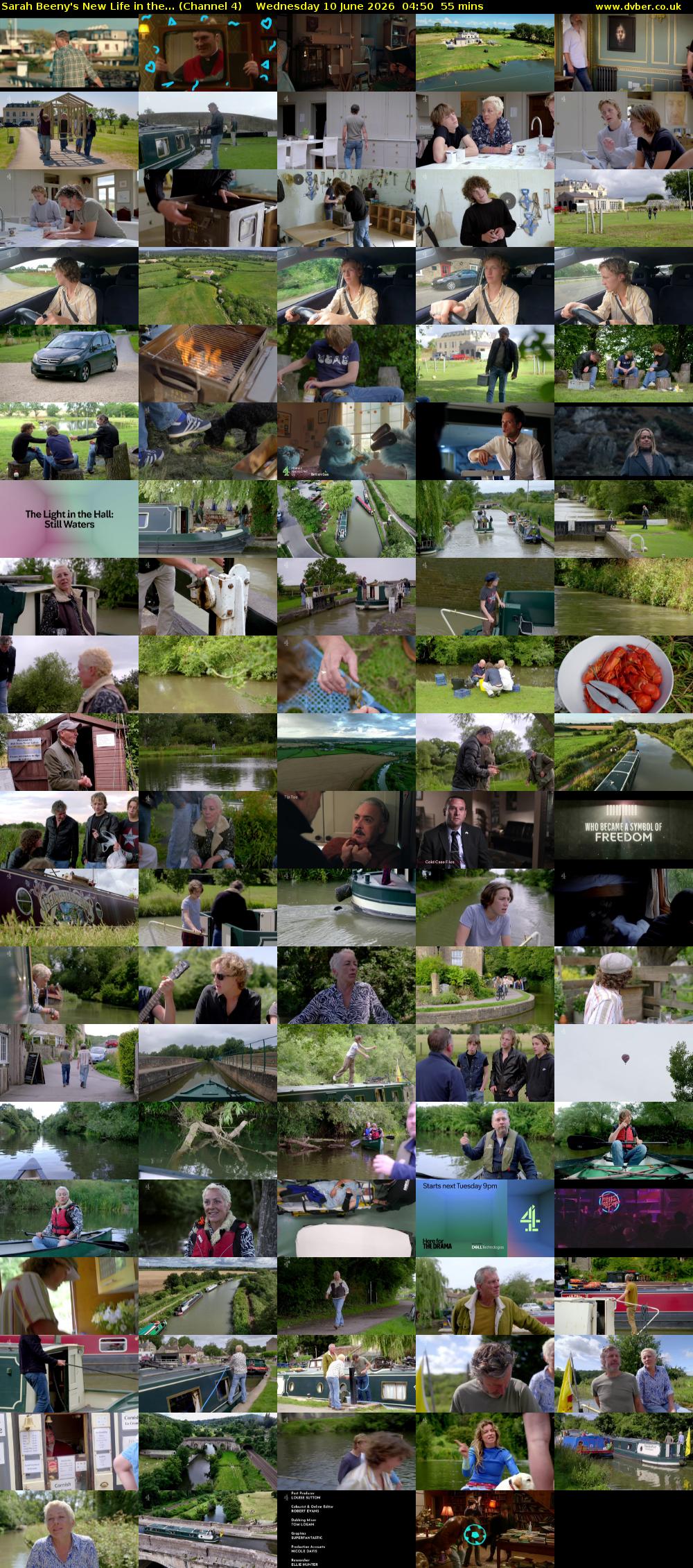 Sarah Beeny's New Life in the... (Channel 4) Wednesday 10 June 2026 04:50 - 05:45