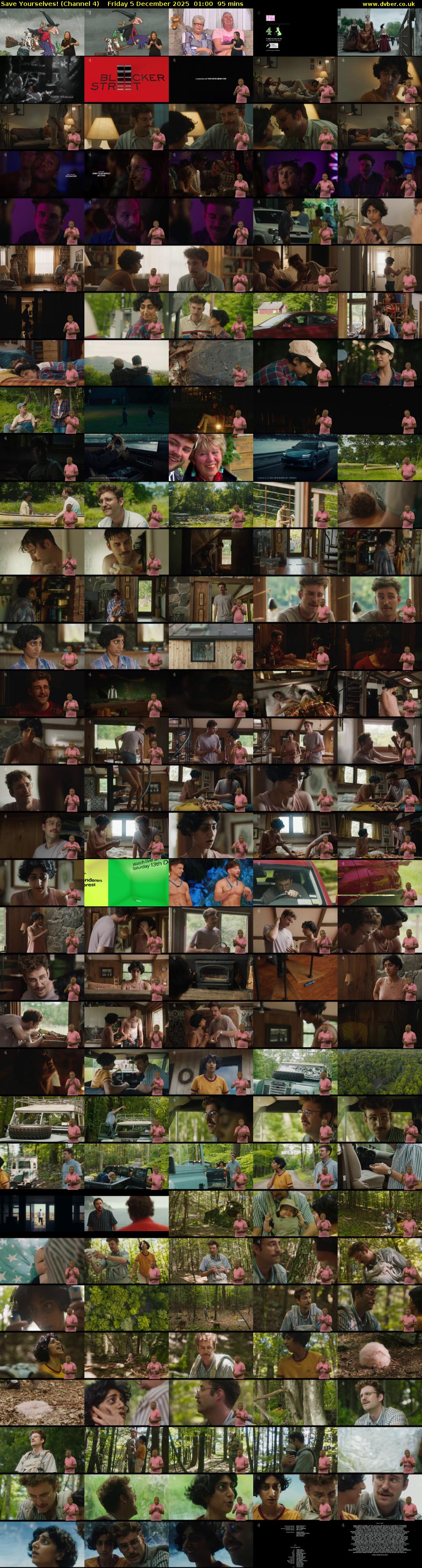 Save Yourselves! (Channel 4) Friday 5 December 2025 01:00 - 02:35