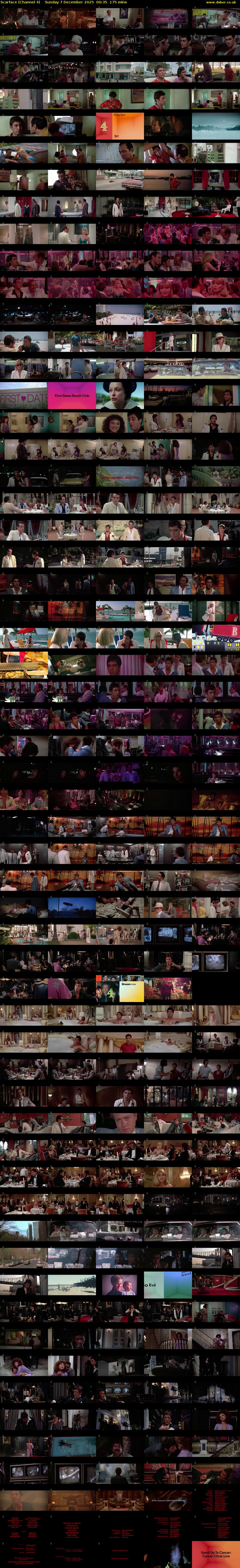 Scarface (Channel 4) Sunday 7 December 2025 00:35 - 03:30