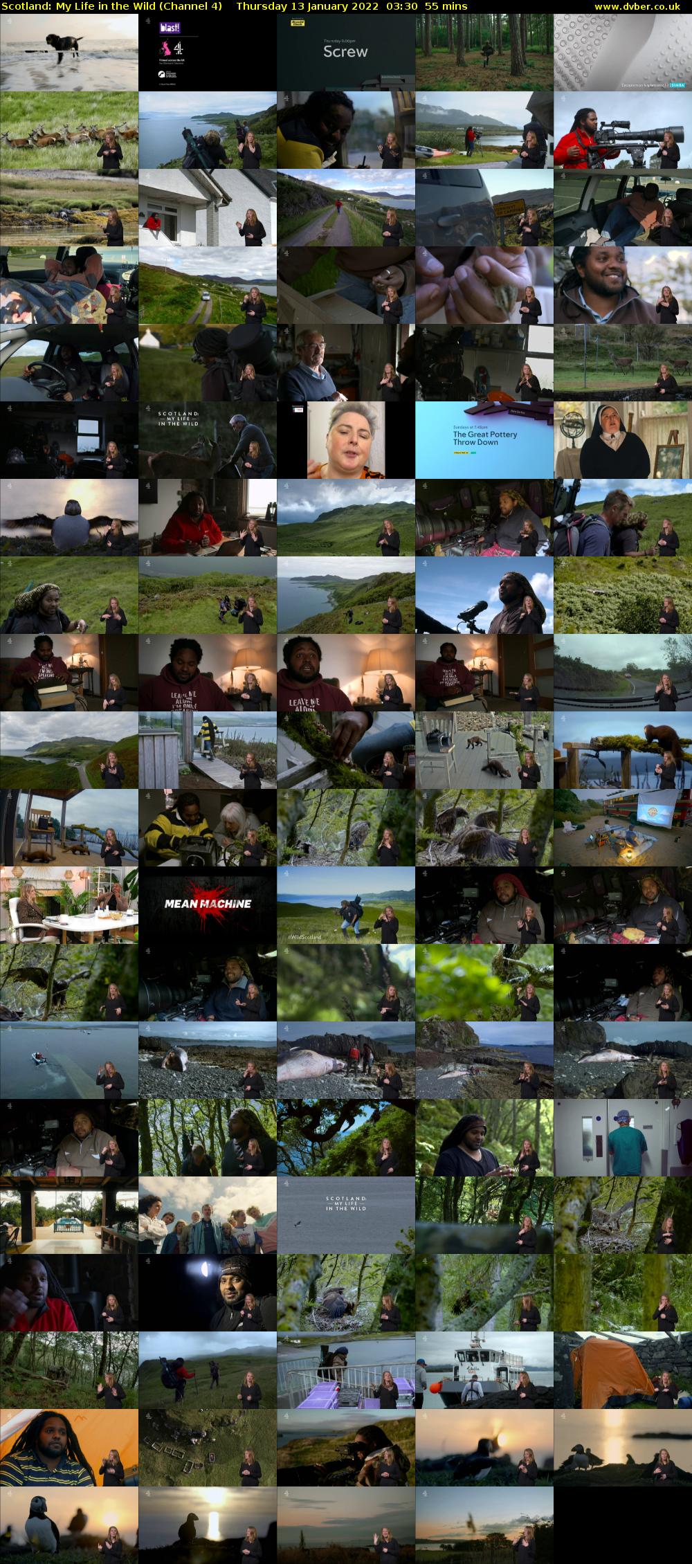 Scotland: My Life in the Wild (Channel 4) Thursday 13 January 2022 03:30 - 04:25