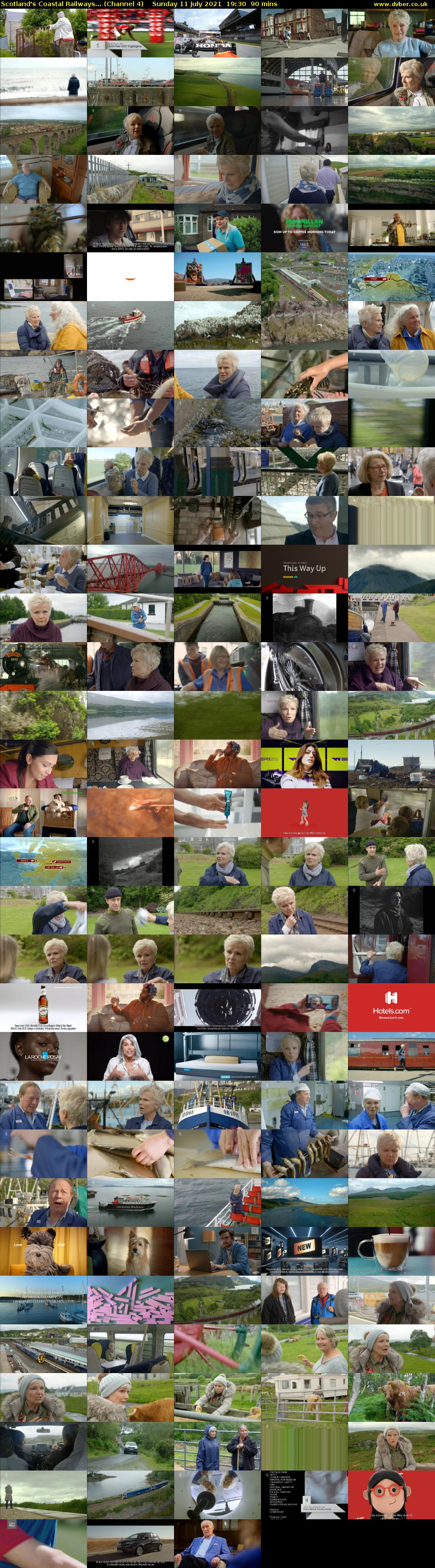 Scotland's Coastal Railways... (Channel 4) Sunday 11 July 2021 19:30 - 21:00