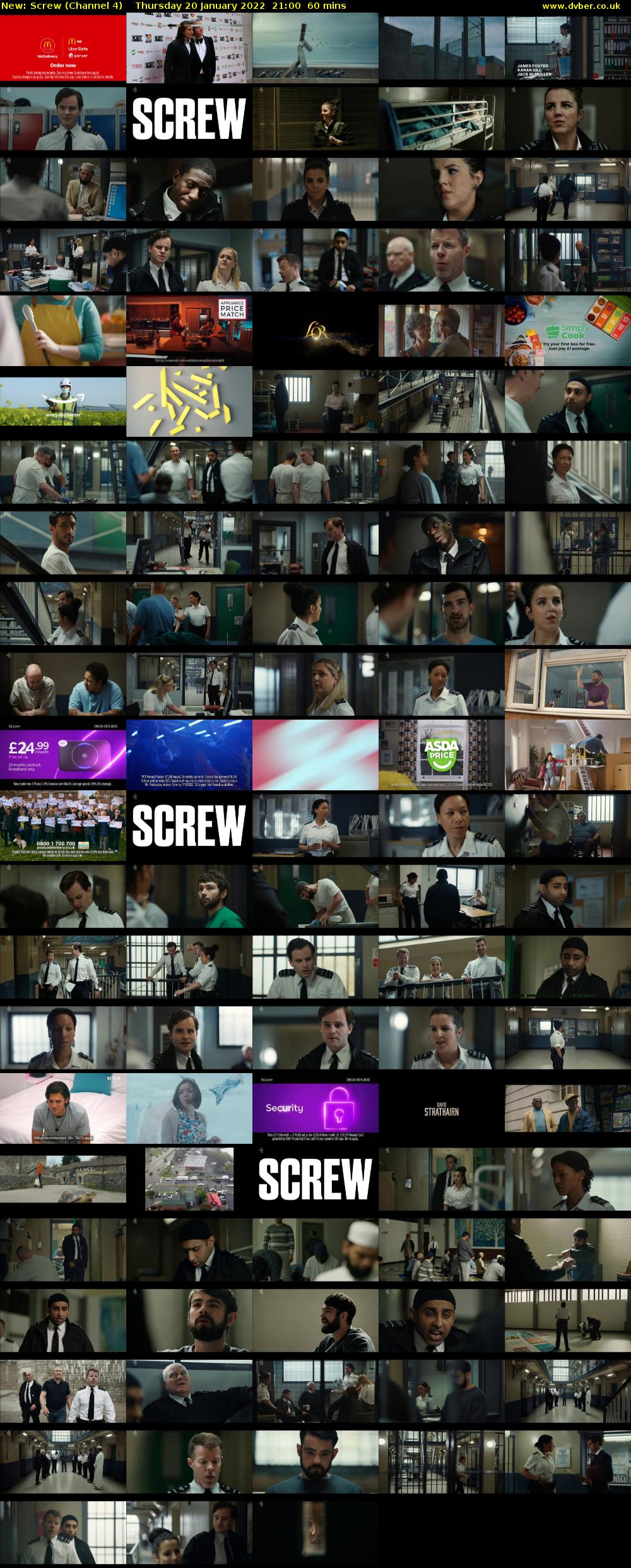 Screw (Channel 4) Thursday 20 January 2022 21:00 - 22:00
