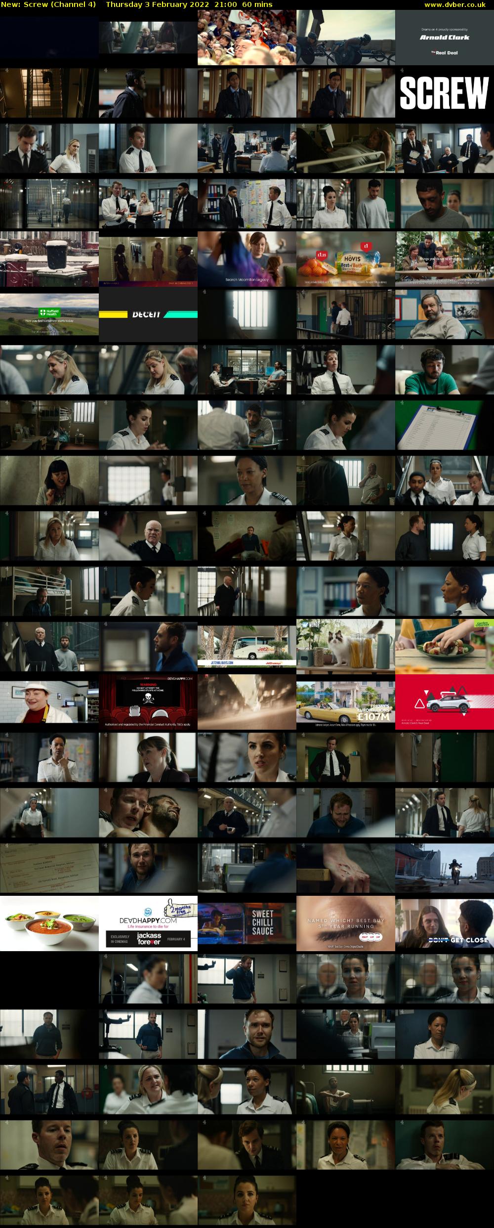 Screw (Channel 4) Thursday 3 February 2022 21:00 - 22:00