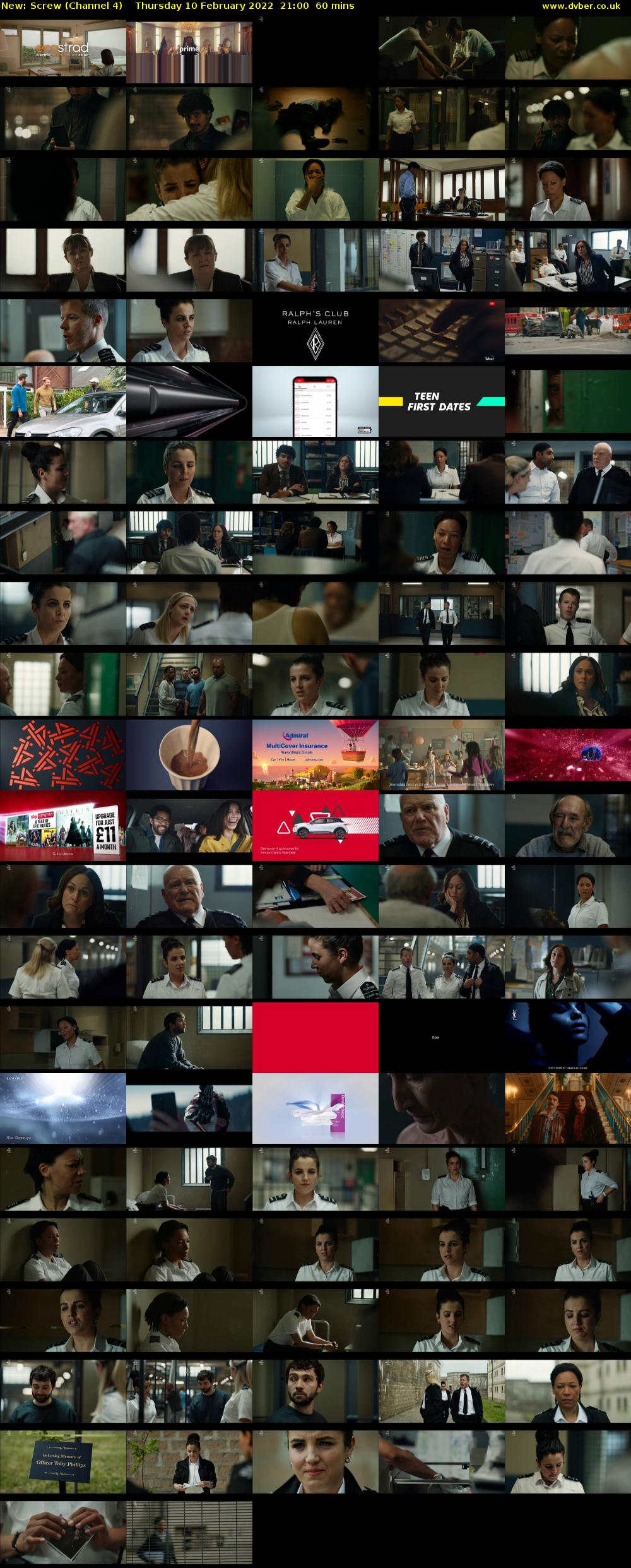 Screw (Channel 4) Thursday 10 February 2022 21:00 - 22:00
