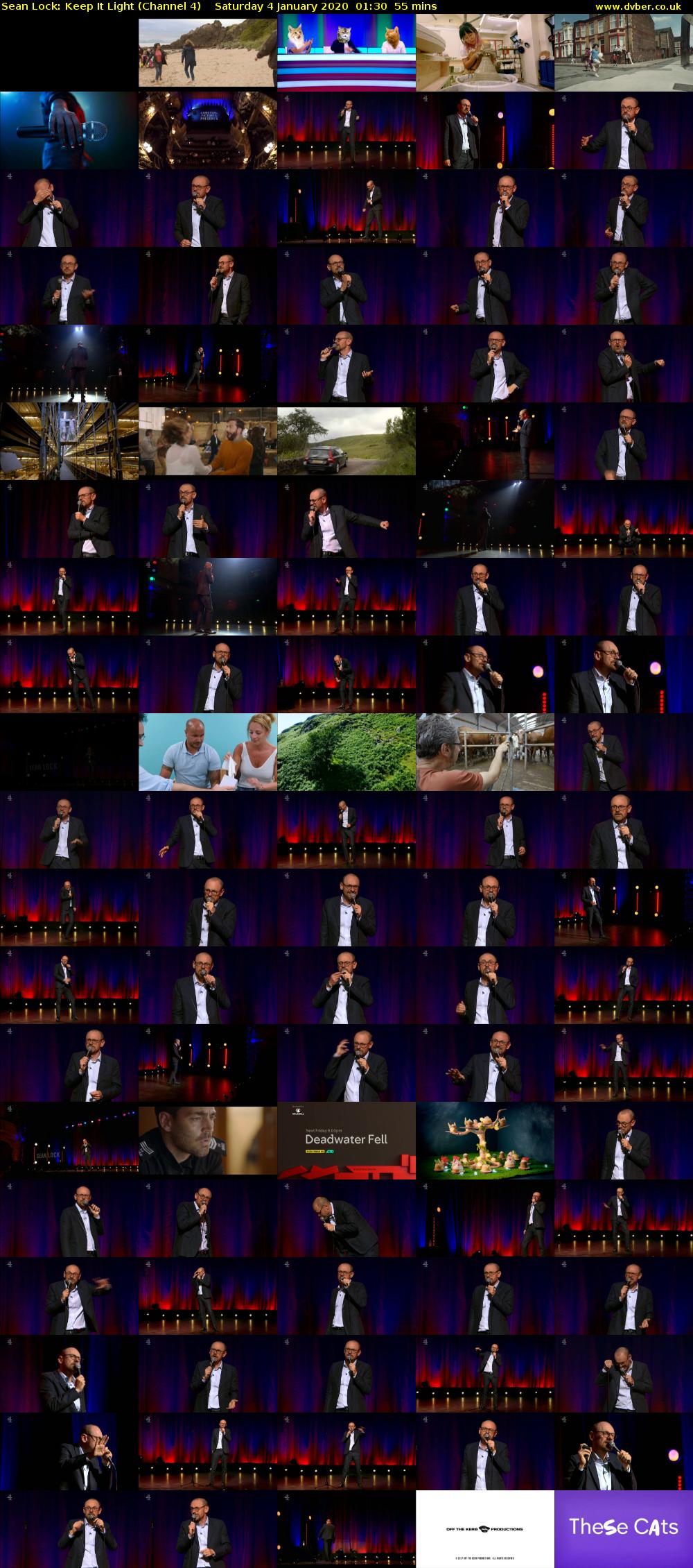 Sean Lock: Keep It Light (Channel 4) Saturday 4 January 2020 01:30 - 02:25