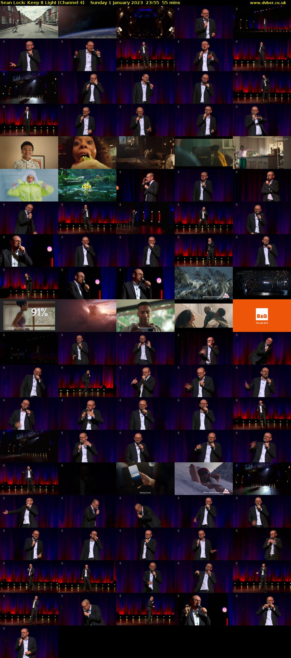 Sean Lock: Keep It Light (Channel 4) Sunday 1 January 2023 23:55 - 00:50