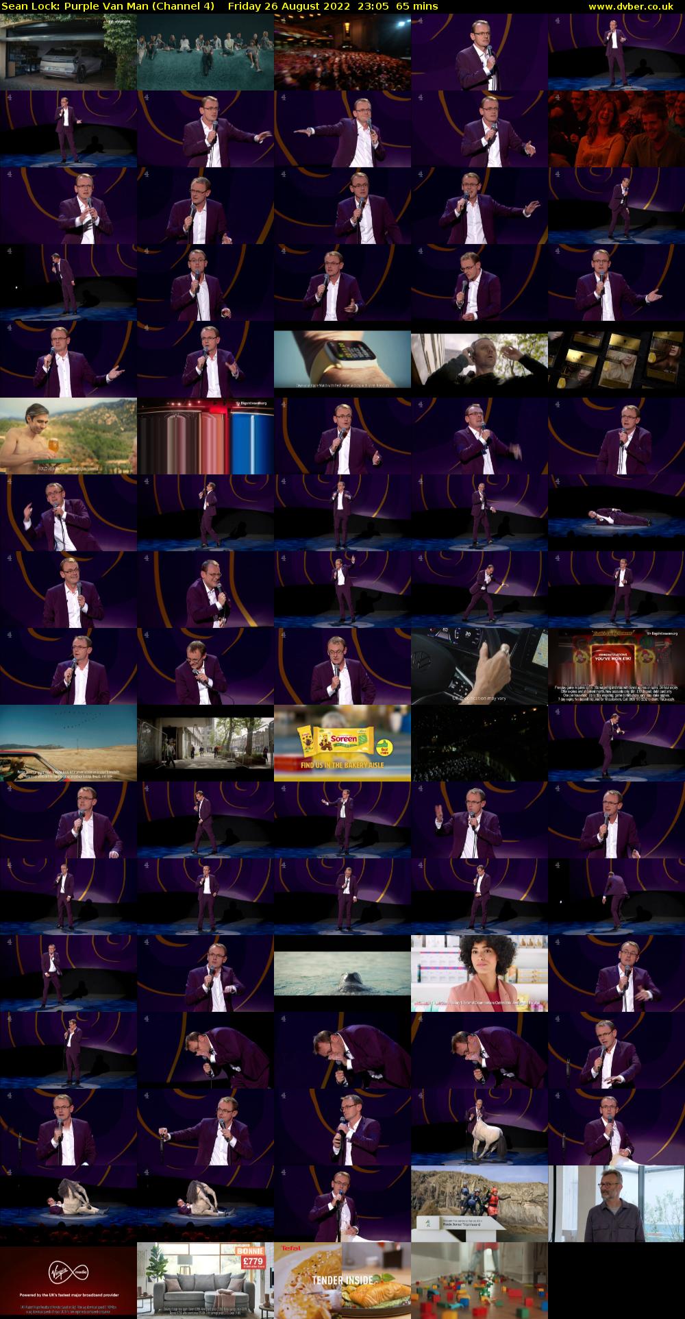 Sean Lock: Purple Van Man (Channel 4) Friday 26 August 2022 23:05 - 00:10