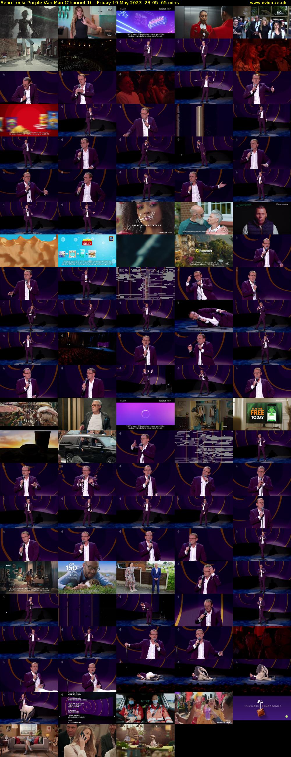 Sean Lock: Purple Van Man (Channel 4) Friday 19 May 2023 23:05 - 00:10